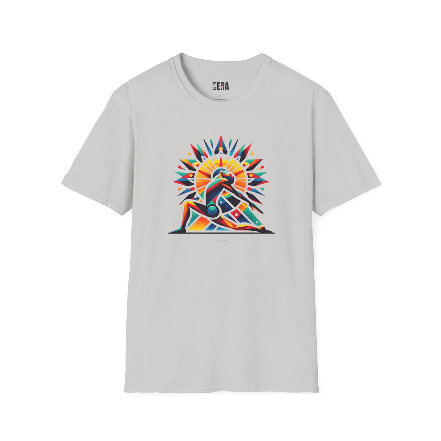 Abstract Salute the Sun Tee T-Shirt Yoga Era