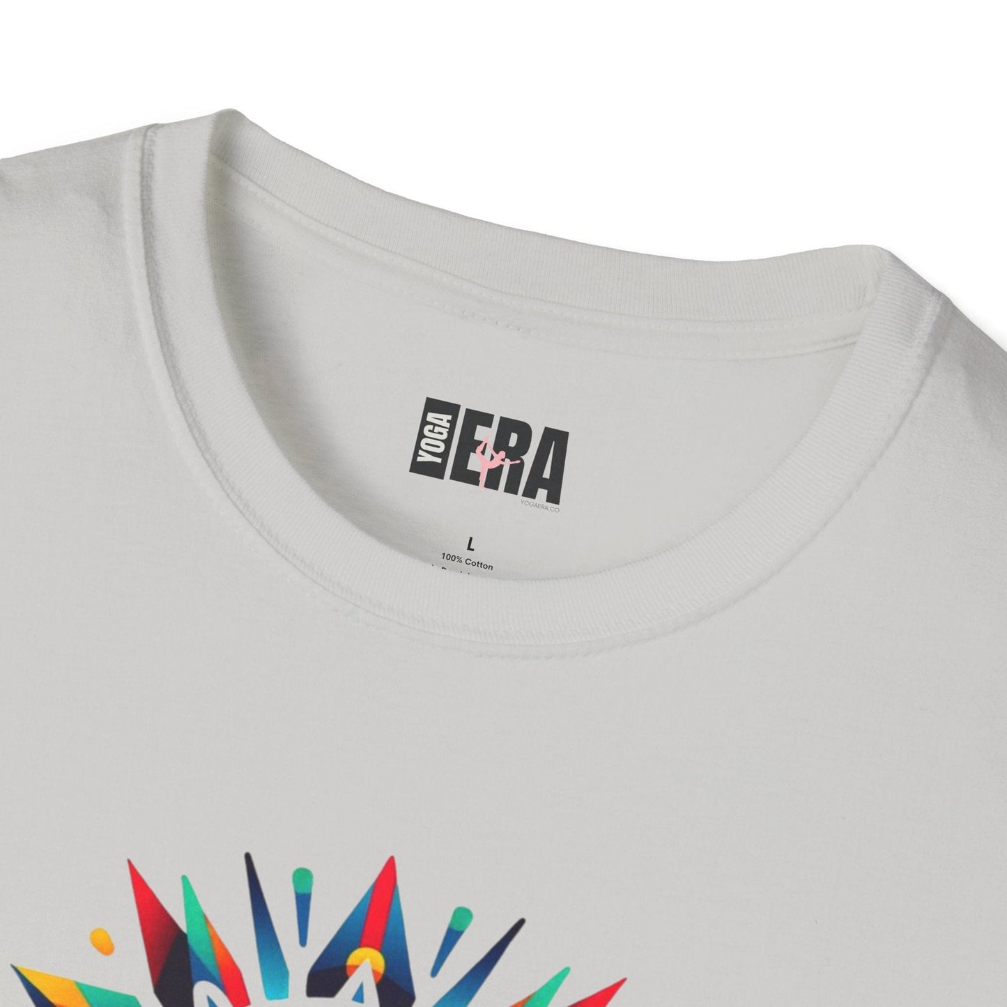 Abstract Salute the Sun Tee T-Shirt Yoga Era