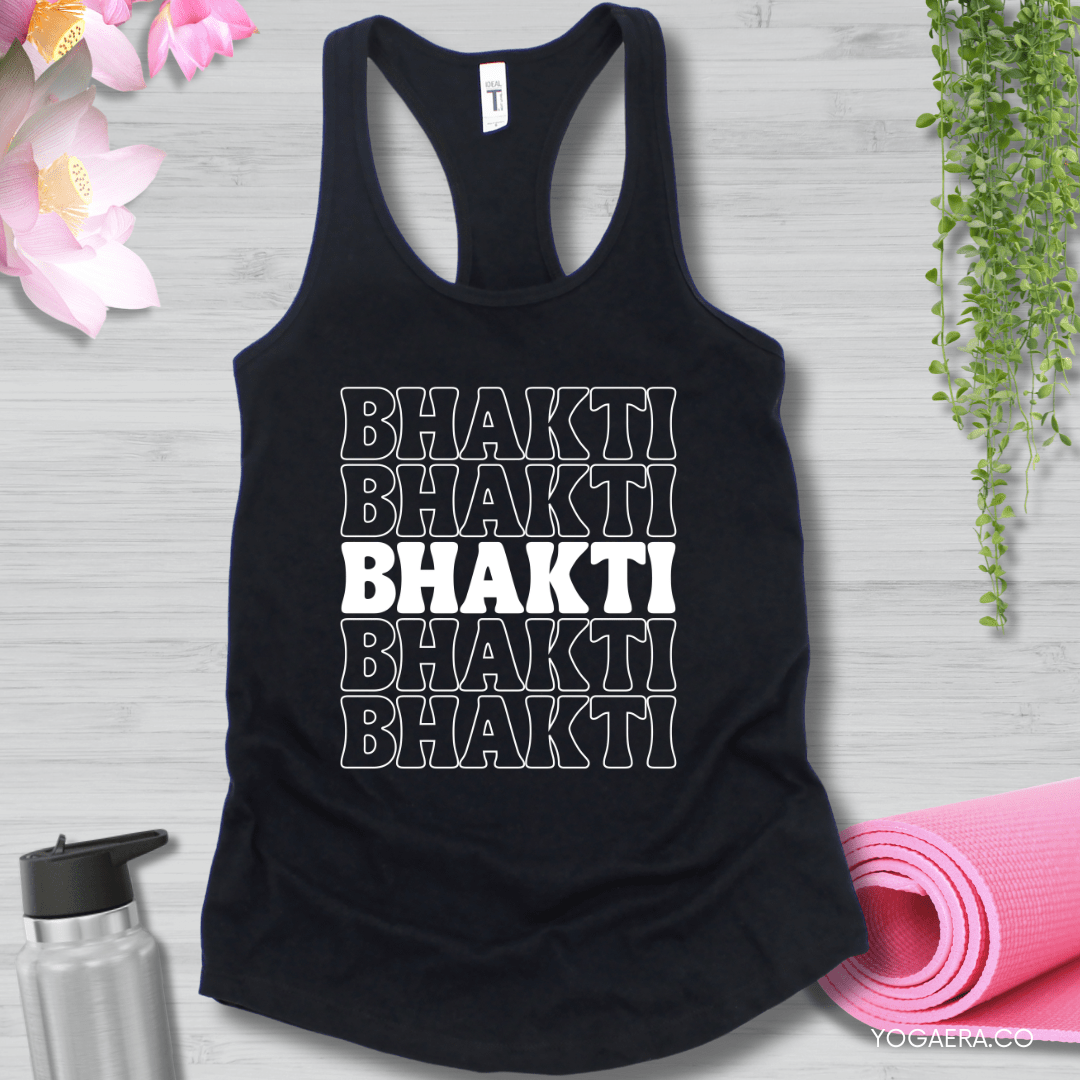 Bhakti Tank XS / Black Tank Top Yoga Era