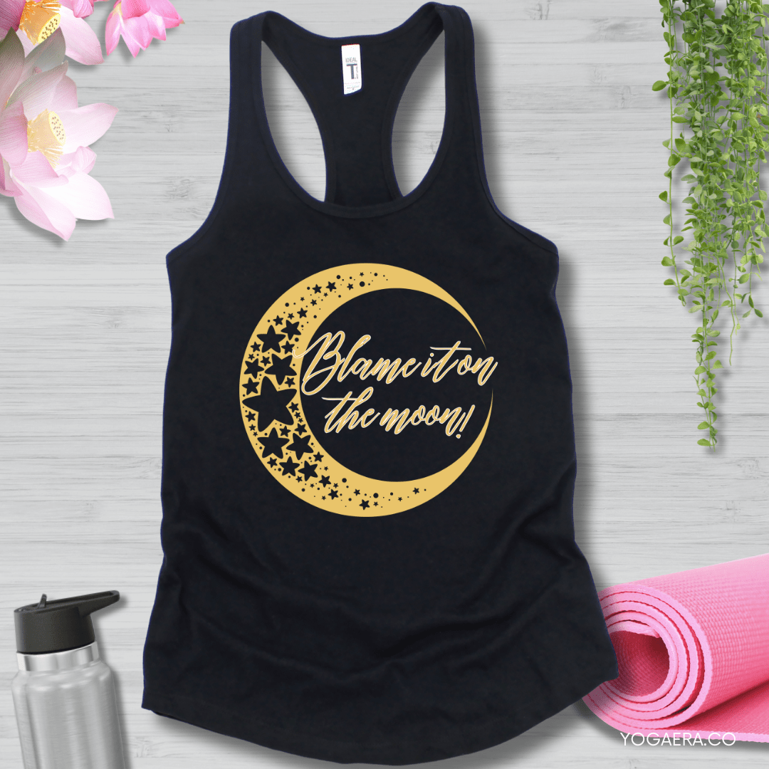 Blame It On The Moon Tank XS / Black Tank Top Yoga Era