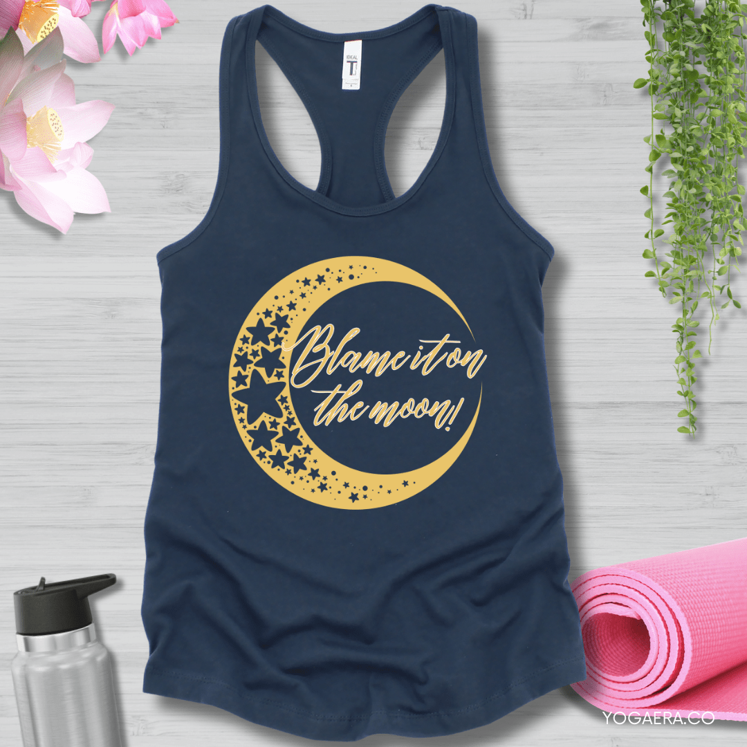 Blame It On The Moon Tank XS / Indigo Tank Top Yoga Era