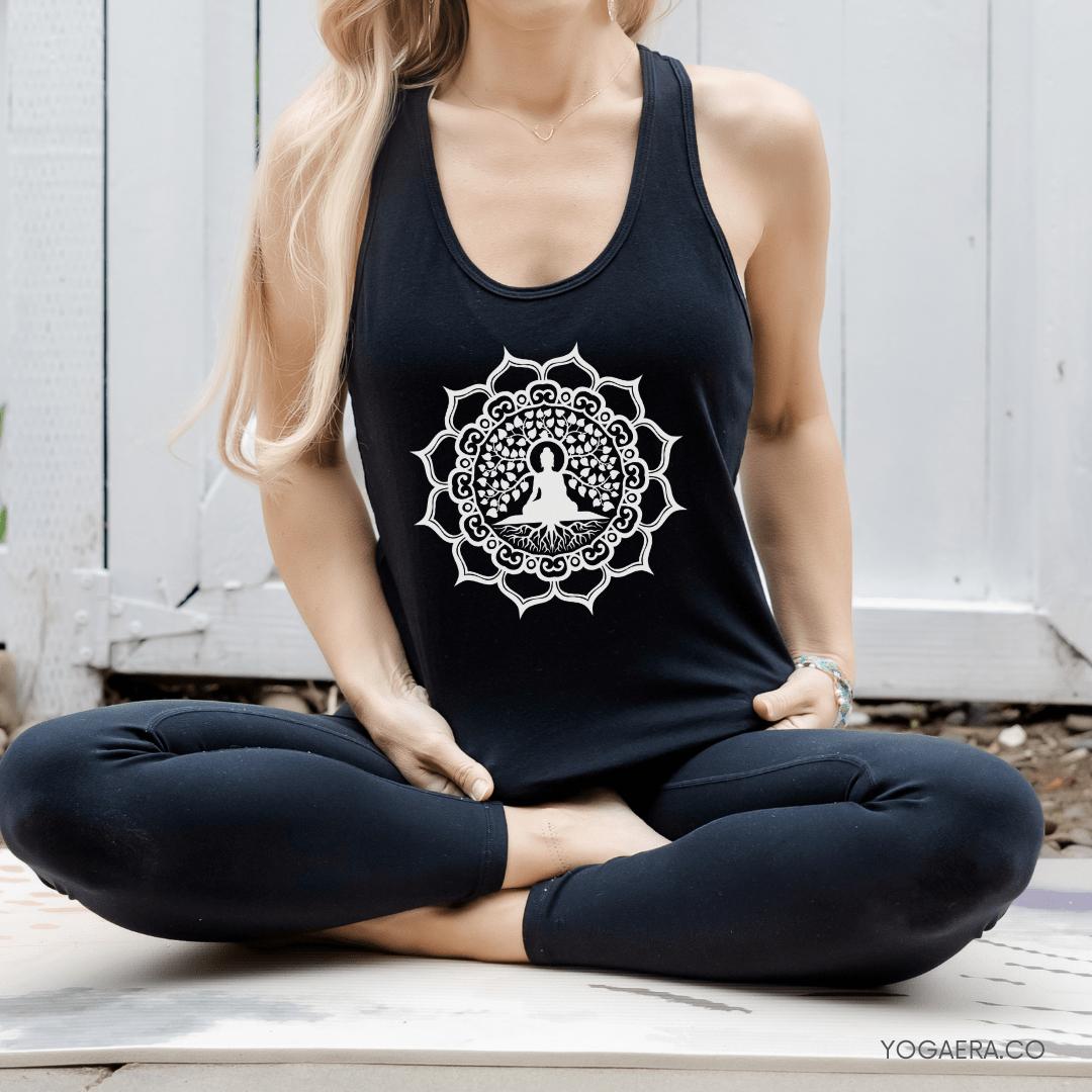 Bodhi Tree Buddha Tank Tank Top Yoga Era