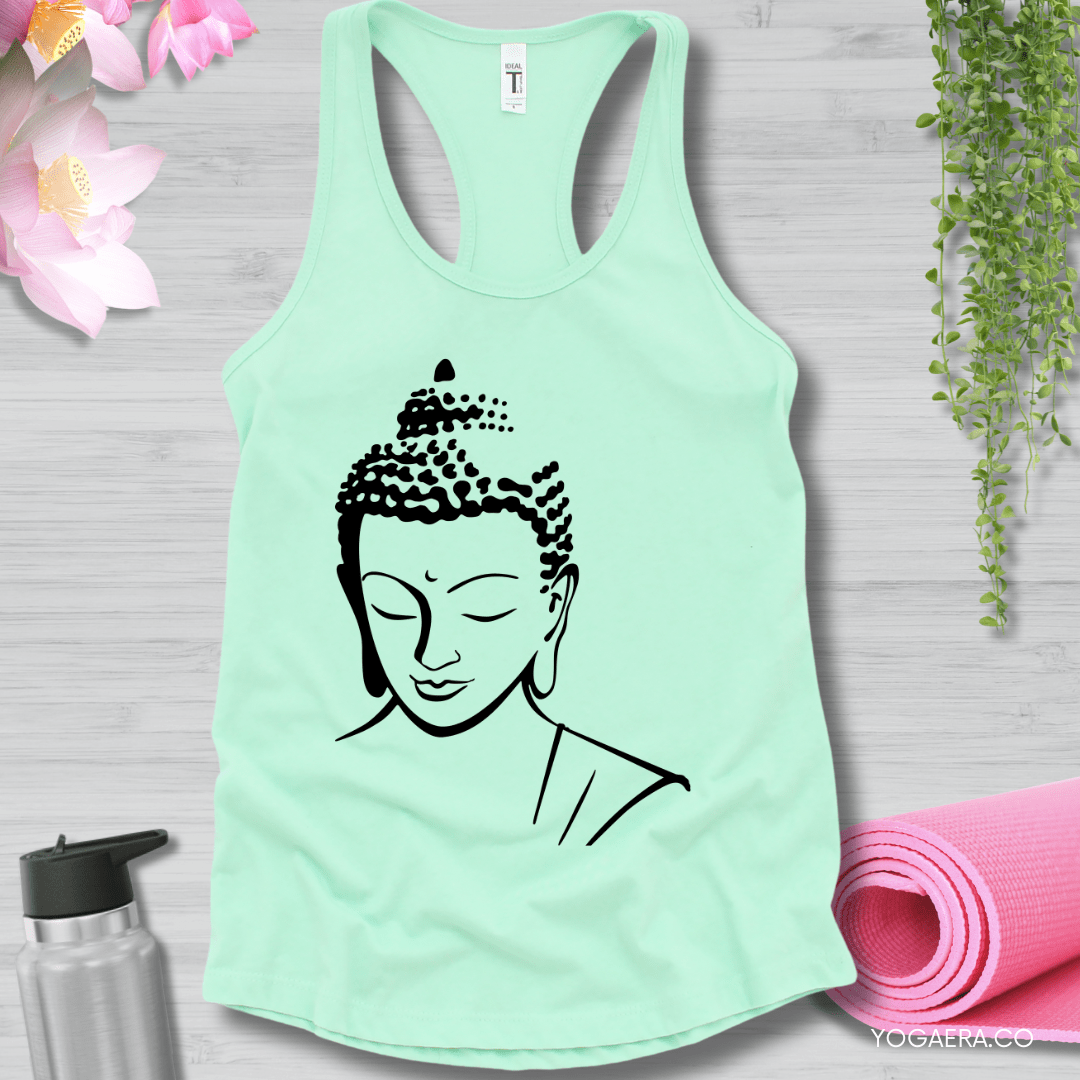 Buddha Tank XS / Mint Tank Top Yoga Era