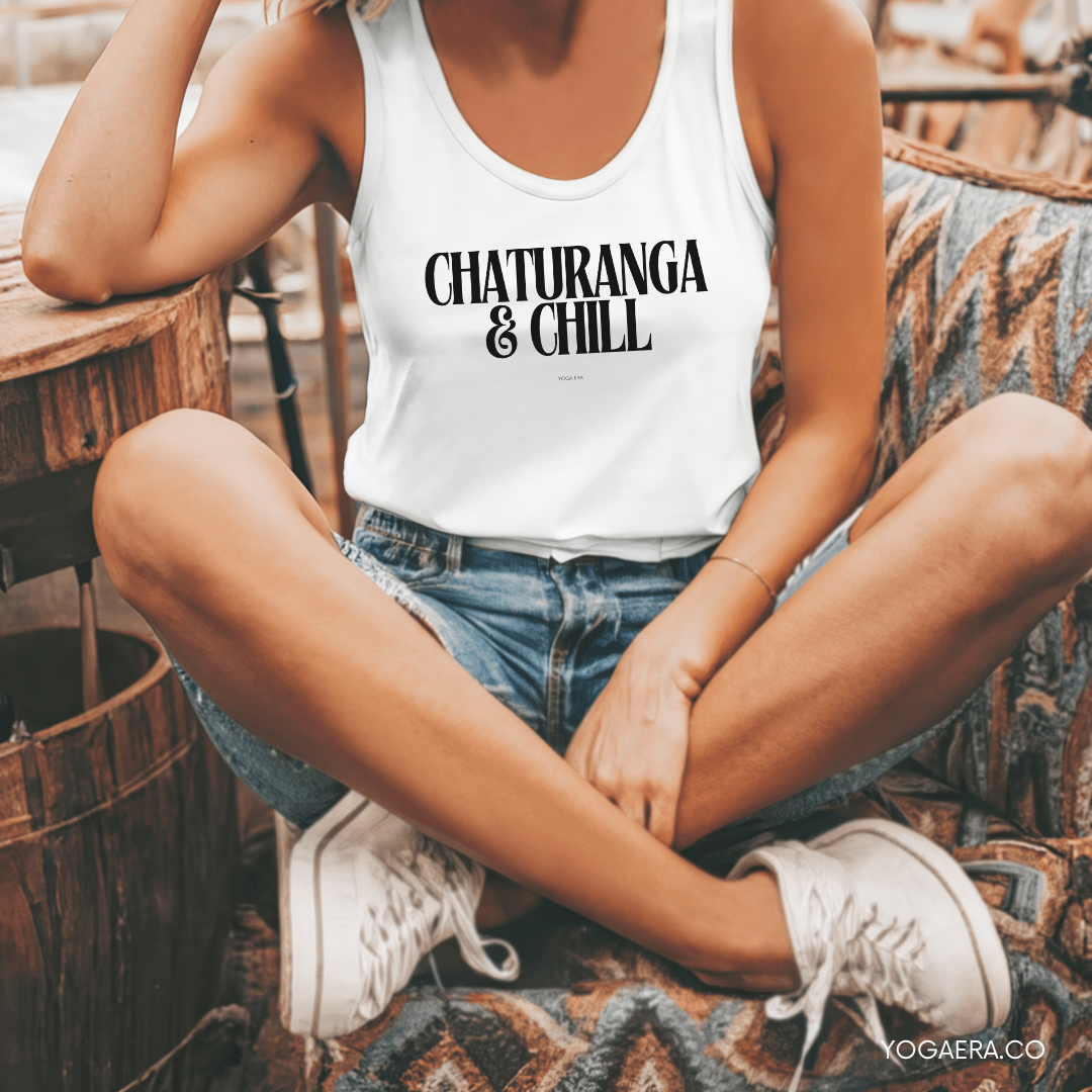 Chaturanga & Chill Tank Tank Top Yoga Era