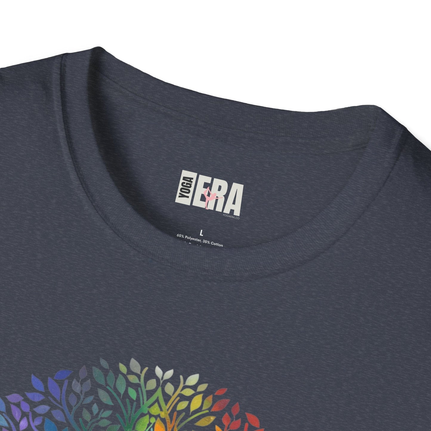 Colorful Gradient Tree of Life Tee T-Shirt Yoga Era