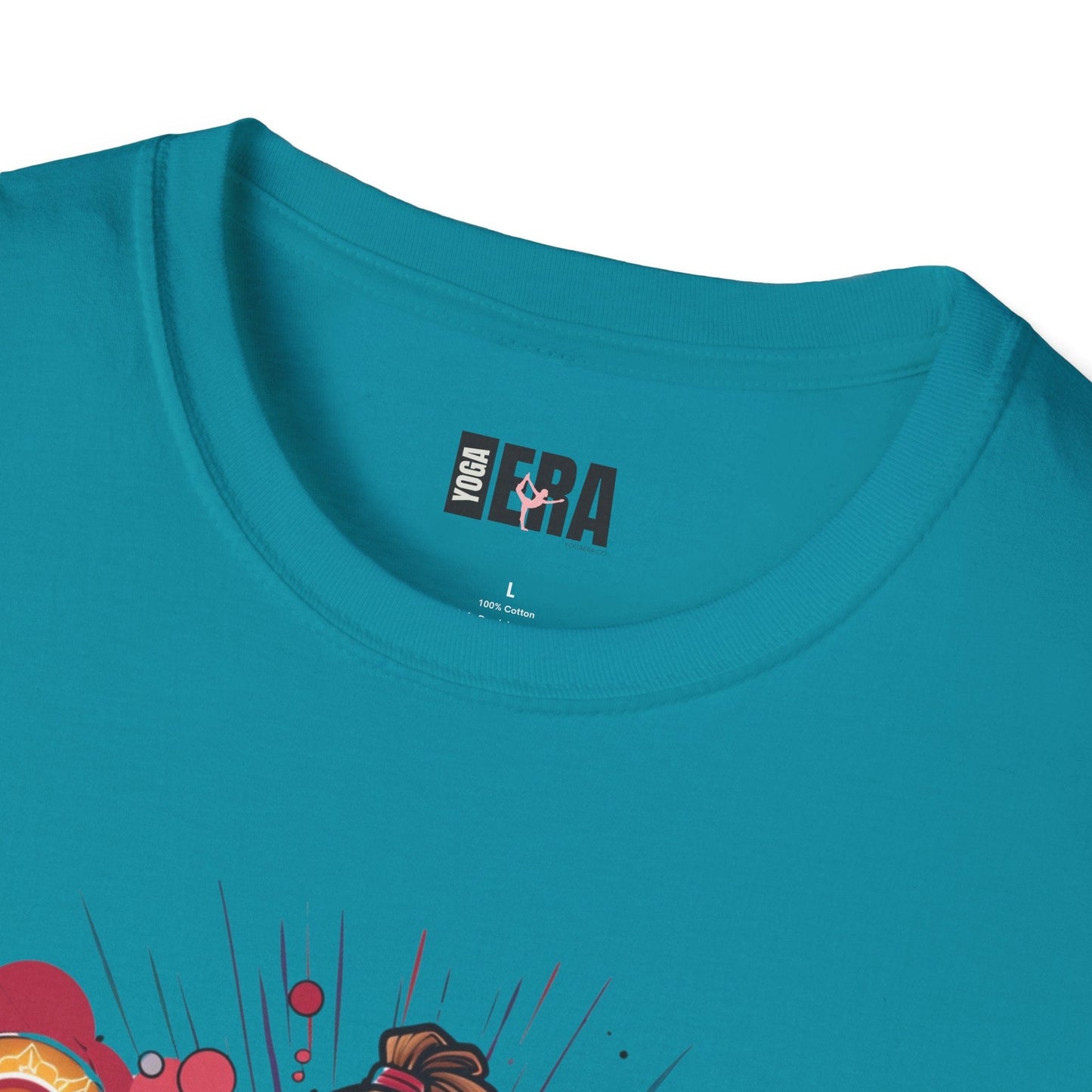 Comic Book Art Chakra Superpower Tee T-Shirt Yoga Era
