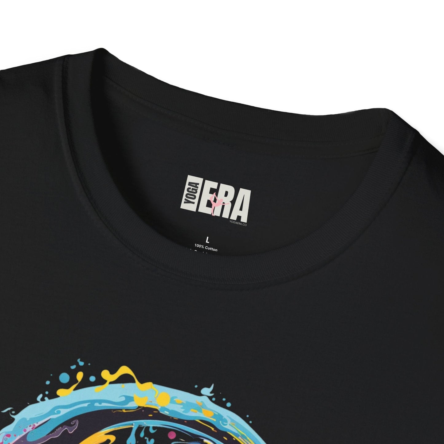 Cosmic Yin Yang Splash Tee T-Shirt Yoga Era