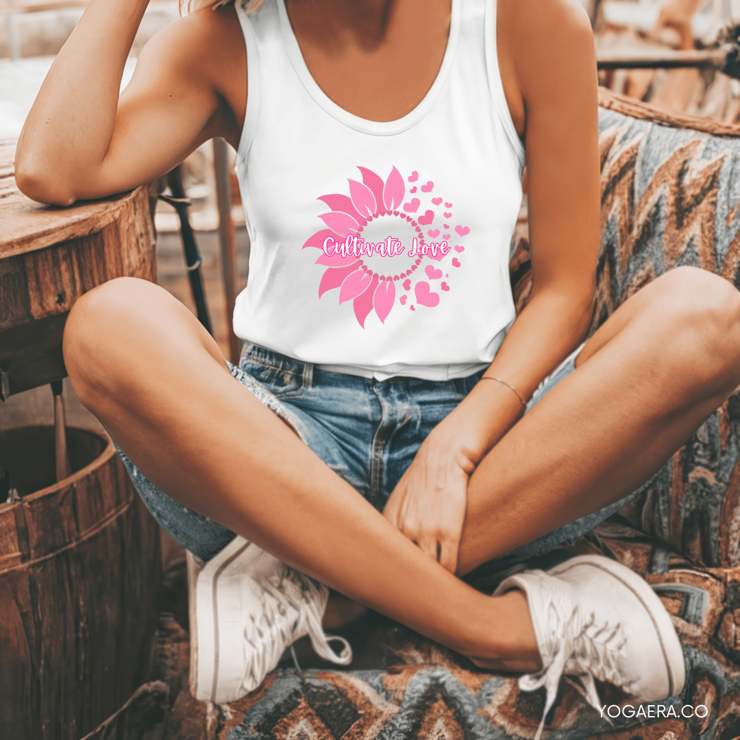 Cultivate Love Tank 💗 Tank Top Yoga Era