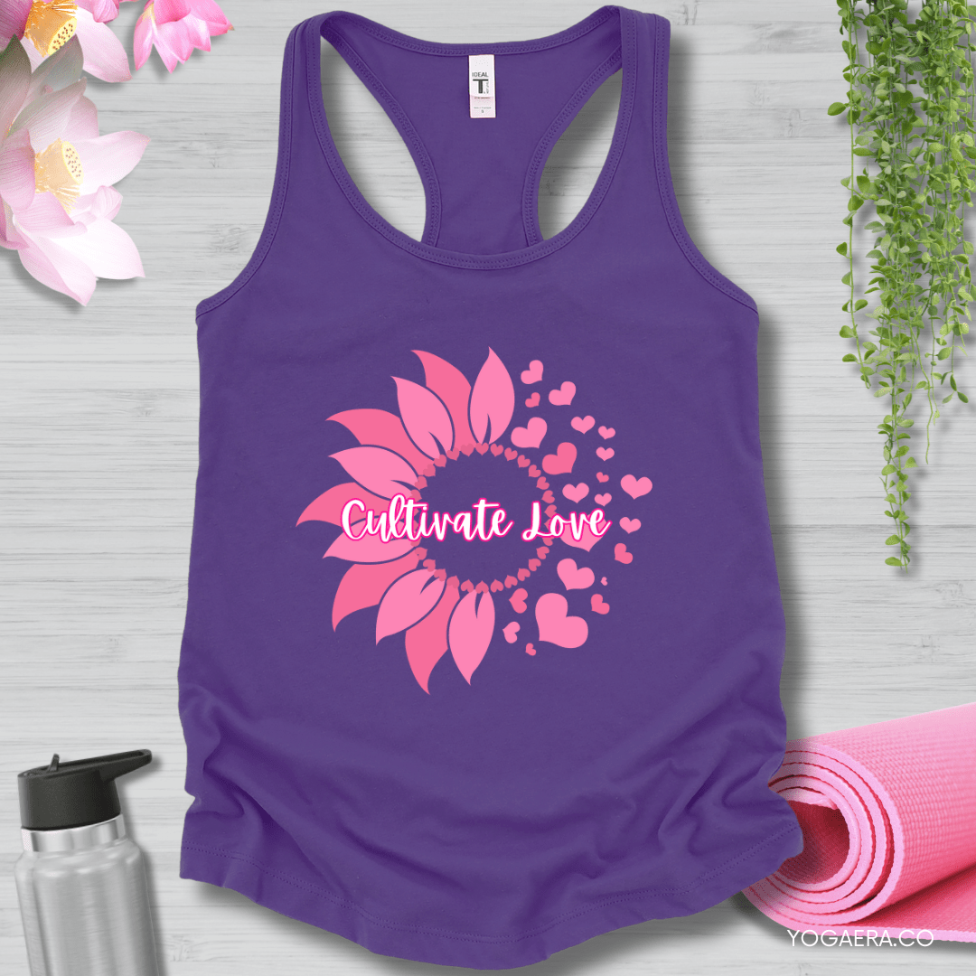 Cultivate Love Tank 💗 XS / Purple Rush Tank Top Yoga Era