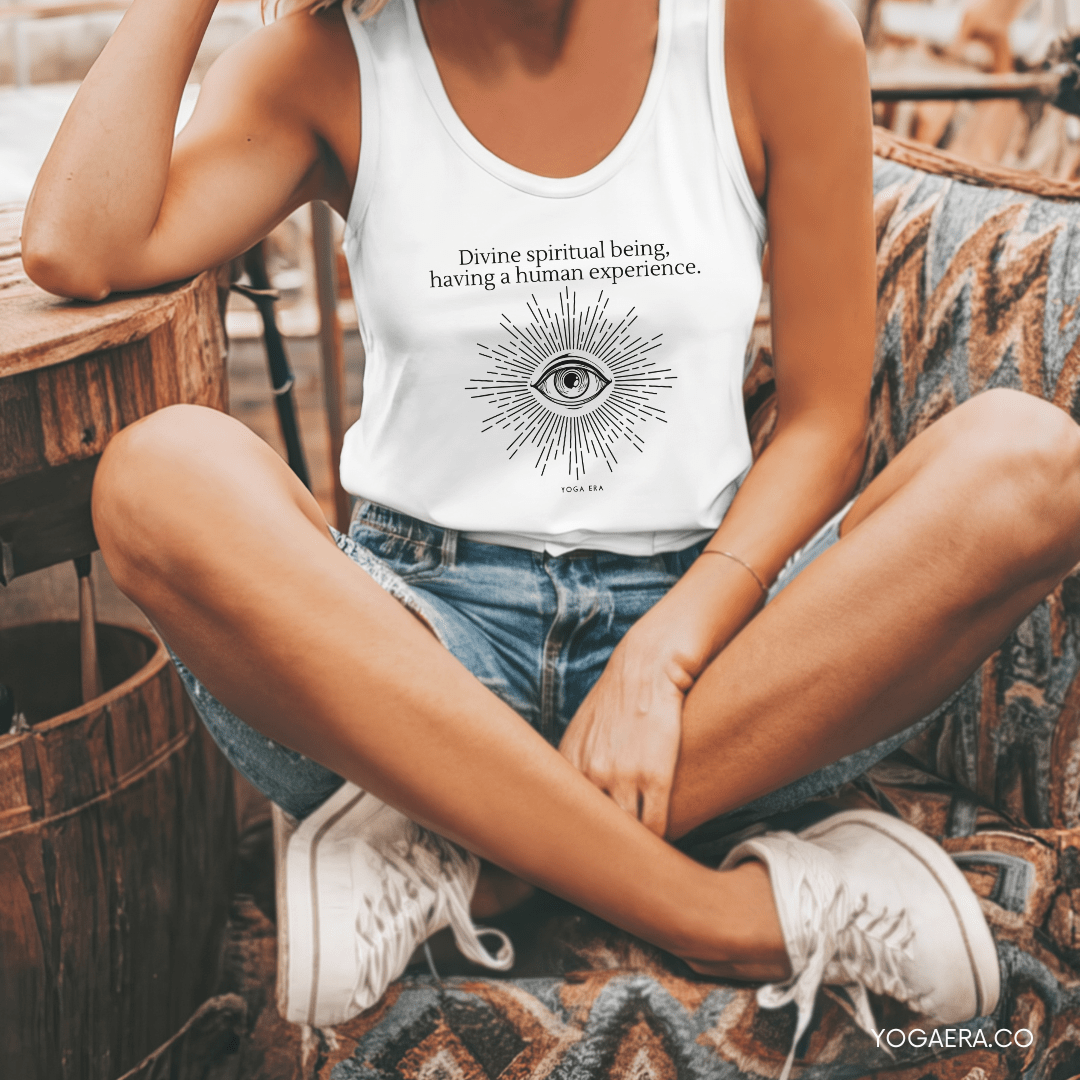 Divine Spiritual Being Tank Tank Top Yoga Era