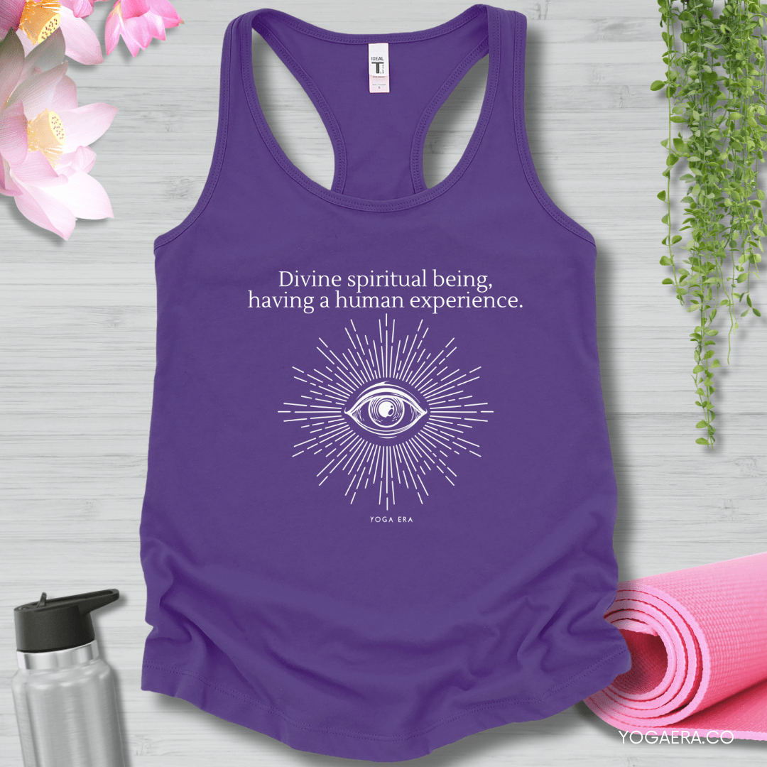Divine Spiritual Being Tank XS / Purple Rush Tank Top Yoga Era