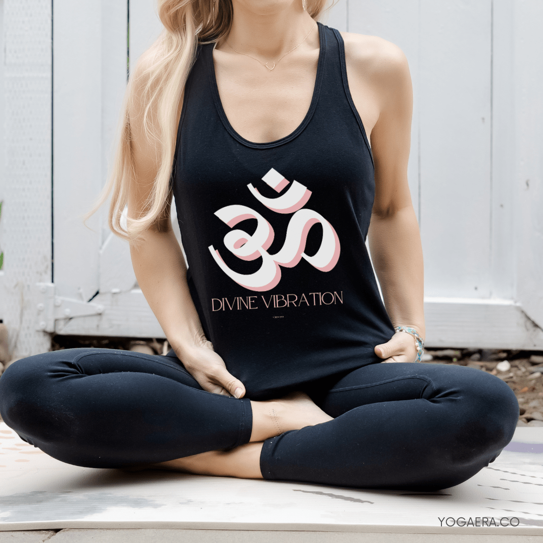 Divine Vibration Om Symbol Tank Tank Top Yoga Era