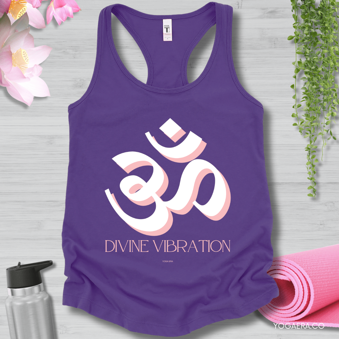Divine Vibration Om Symbol Tank XS / Purple Rush Tank Top Yoga Era