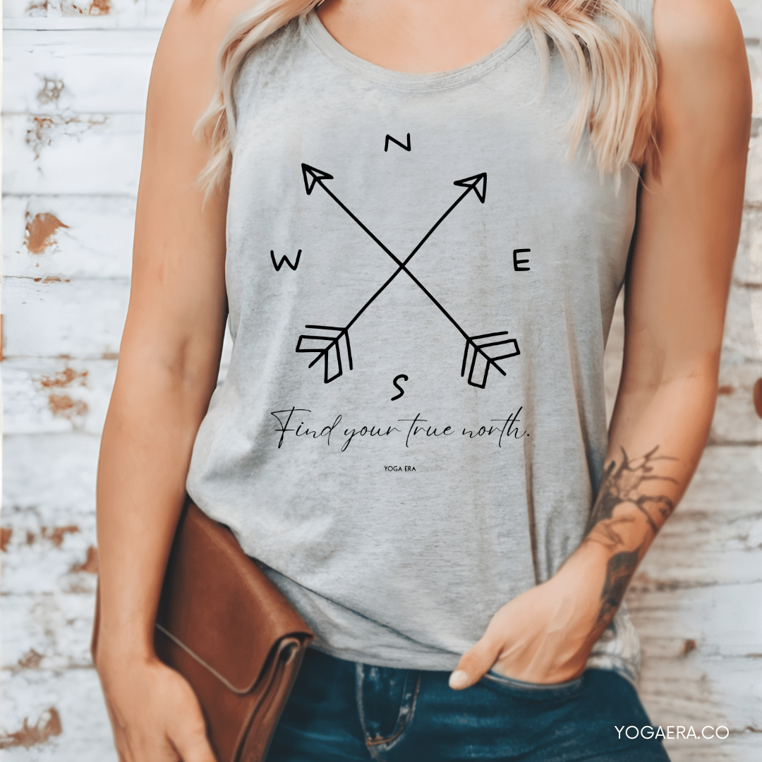 Find Your True North Tank Tank Top Yoga Era