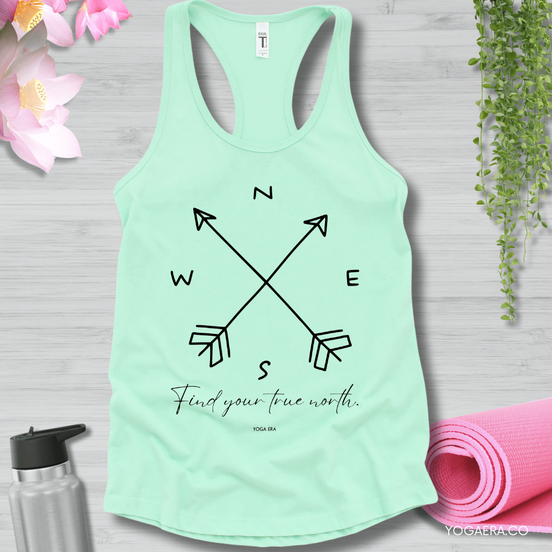 Find Your True North Tank XS / Mint Tank Top Yoga Era