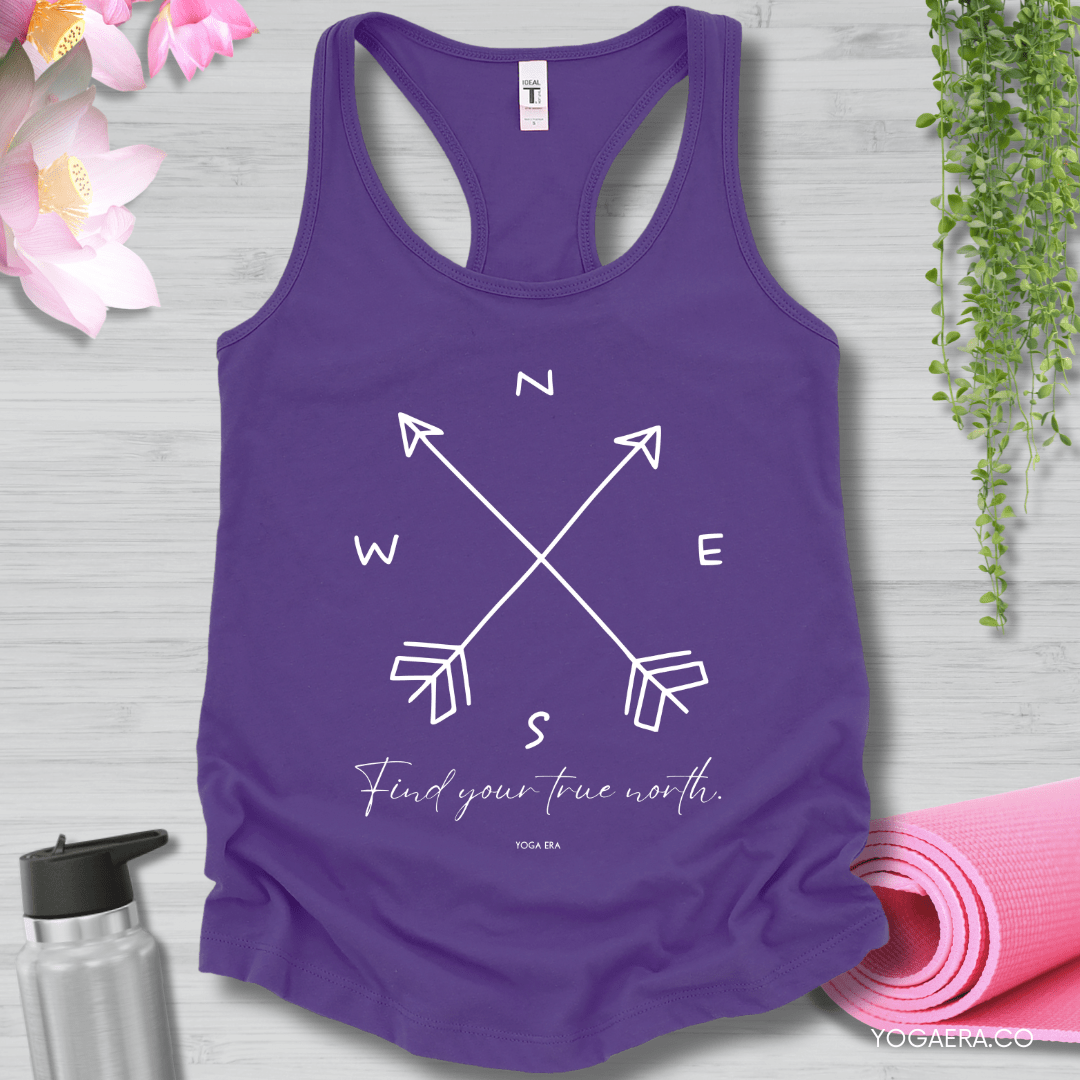 Find Your True North Tank XS / Purple Rush Tank Top Yoga Era