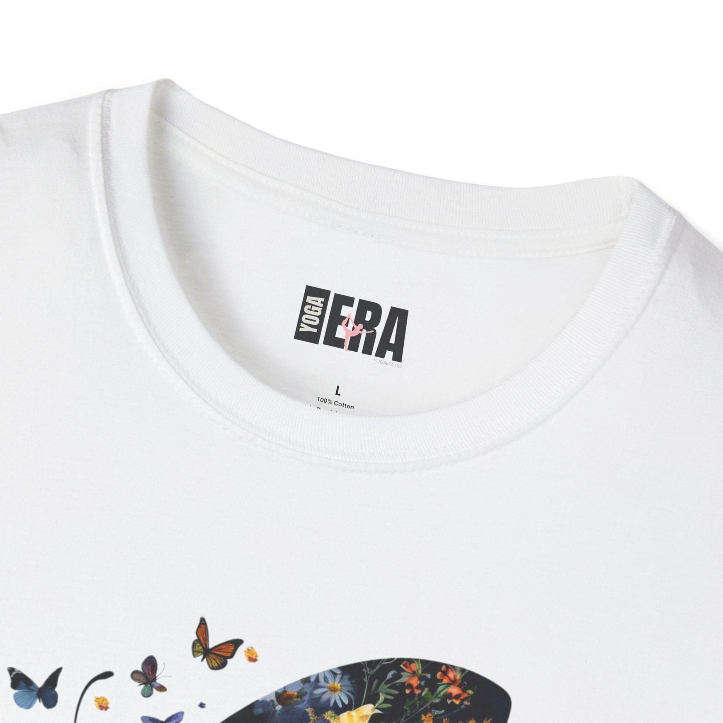 Floral Butterfly Mind Over Matter Tee 🦋 T-Shirt Yoga Era