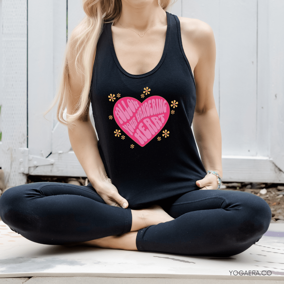 Follow Your Wandering Heart Tank 💗 Tank Top Yoga Era