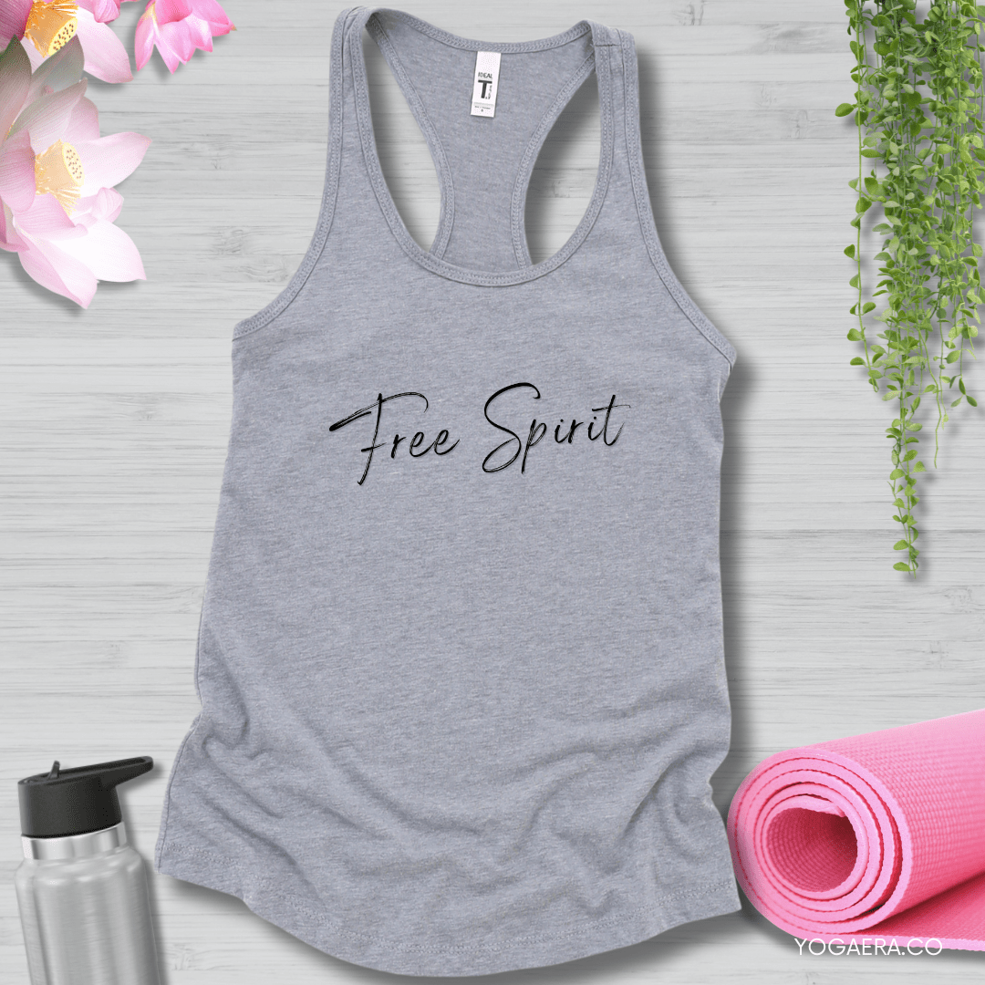 Free Spirit Tank XS / Heather Grey Tank Top Yoga Era