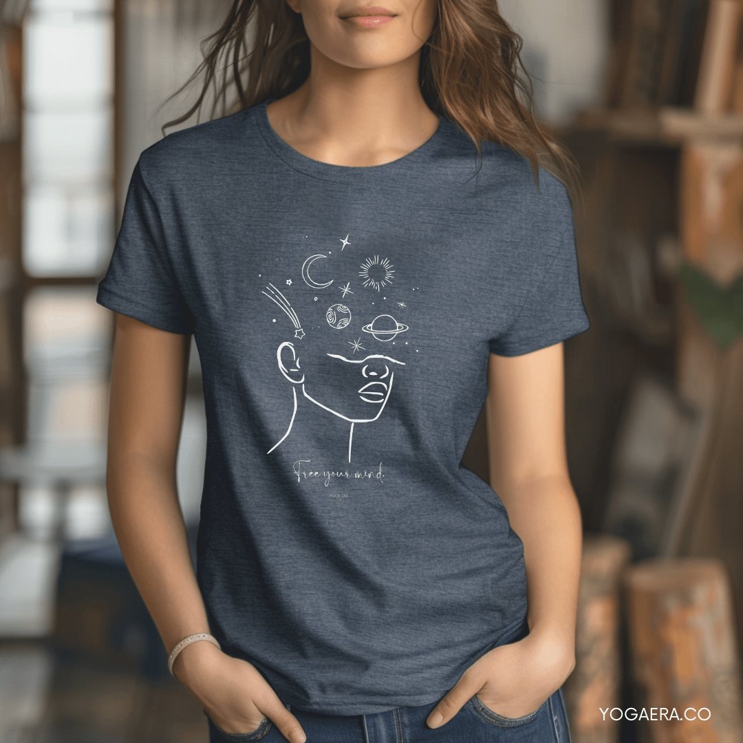 Free Your Mind Tee T-Shirt Yoga Era