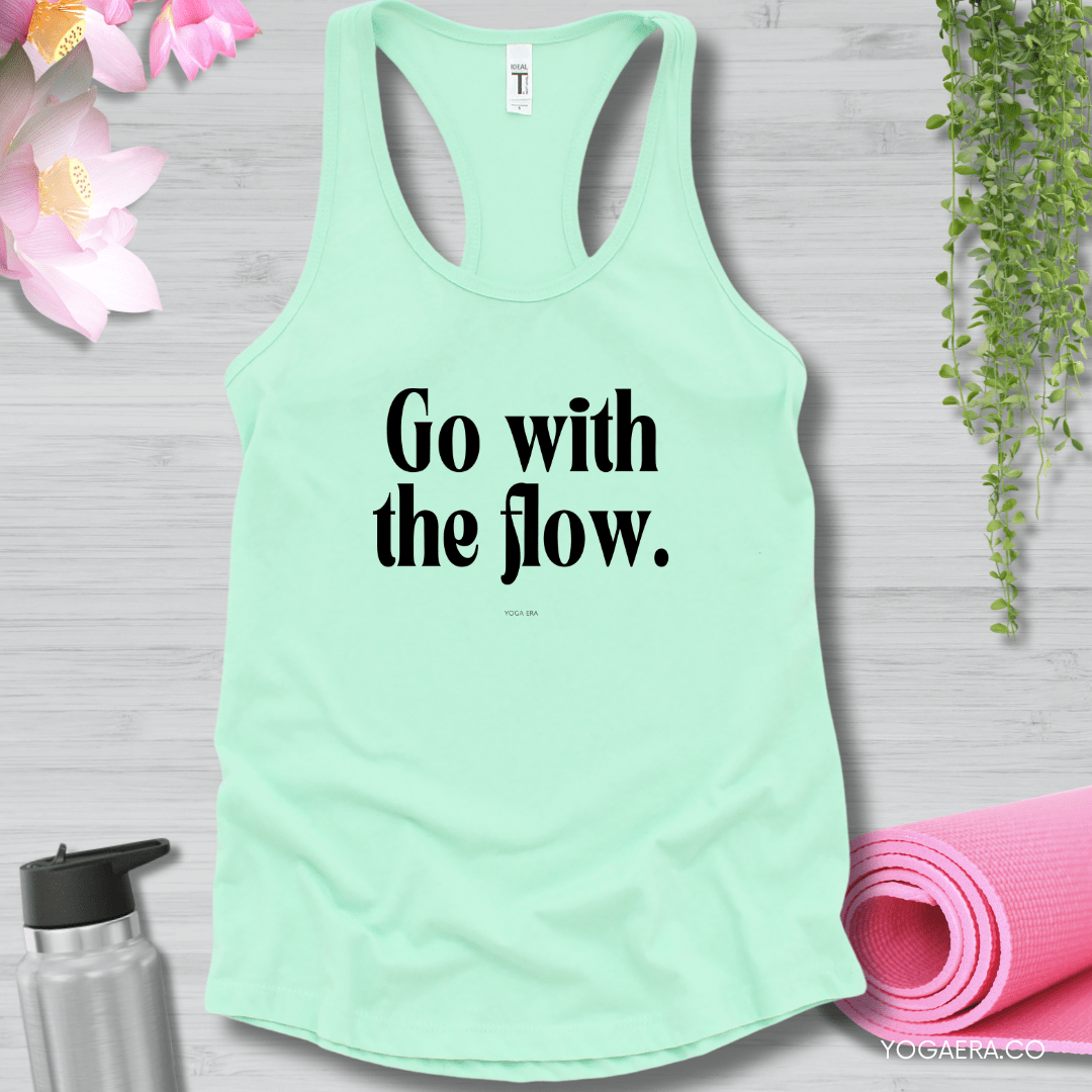 Go With the Flow Tank XS / Mint Tank Top Yoga Era