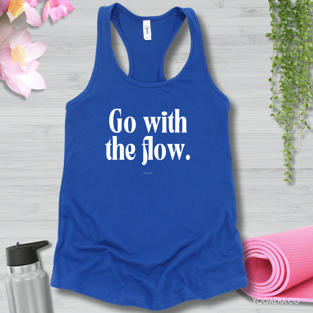 Go With the Flow Tank XS / Royal Tank Top Yoga Era