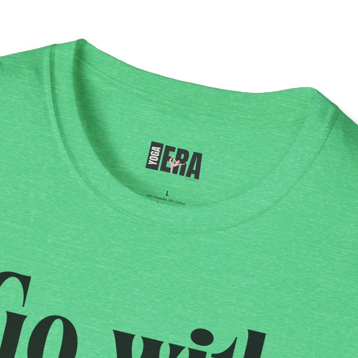 Go With the Flow Tee T-Shirt Yoga Era