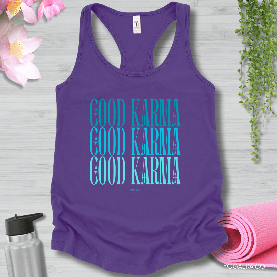 Good Karma Tank XS / Purple Rush Tank Top Yoga Era