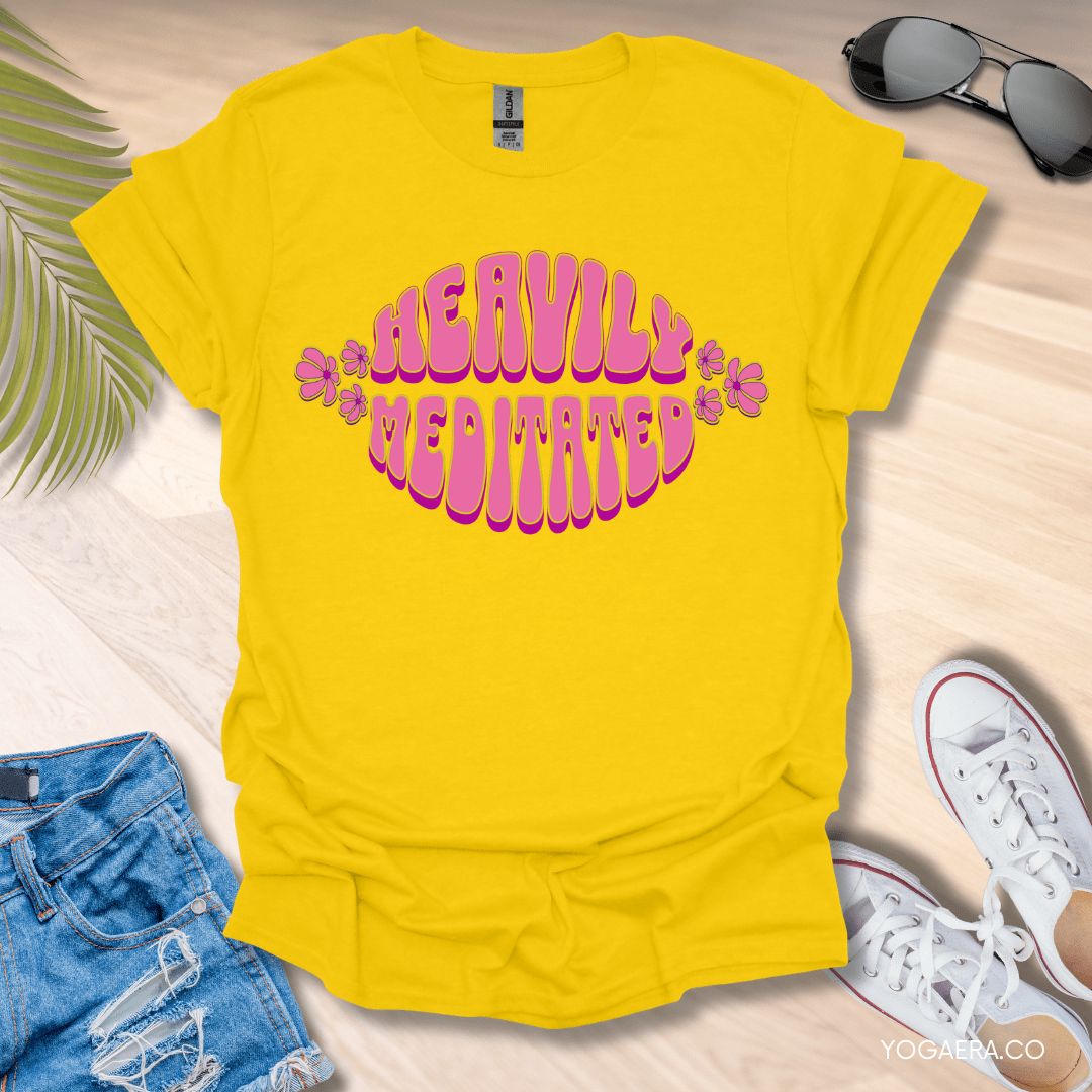 Groovy Heavily Meditated Tee Daisy / S T-Shirt Yoga Era