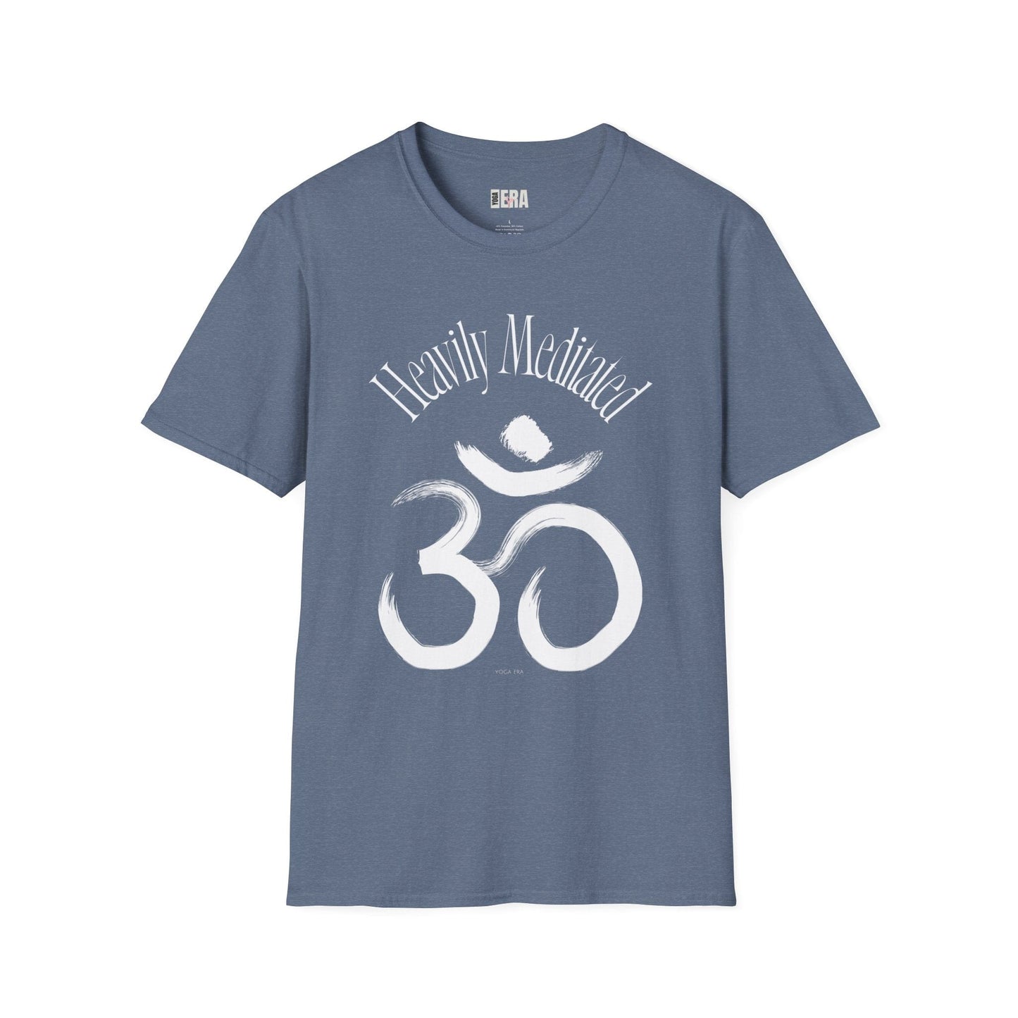 Heavily Meditated Om Symbol Tee T-Shirt Yoga Era