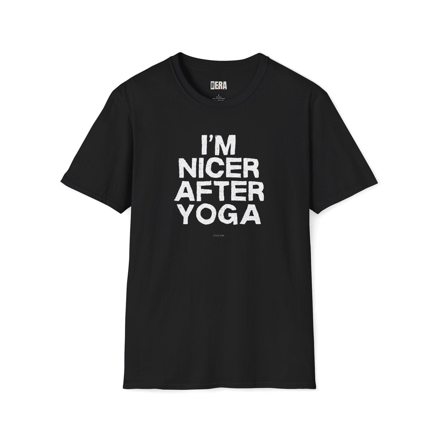 I'm Nicer After Yoga Tee T-Shirt Yoga Era