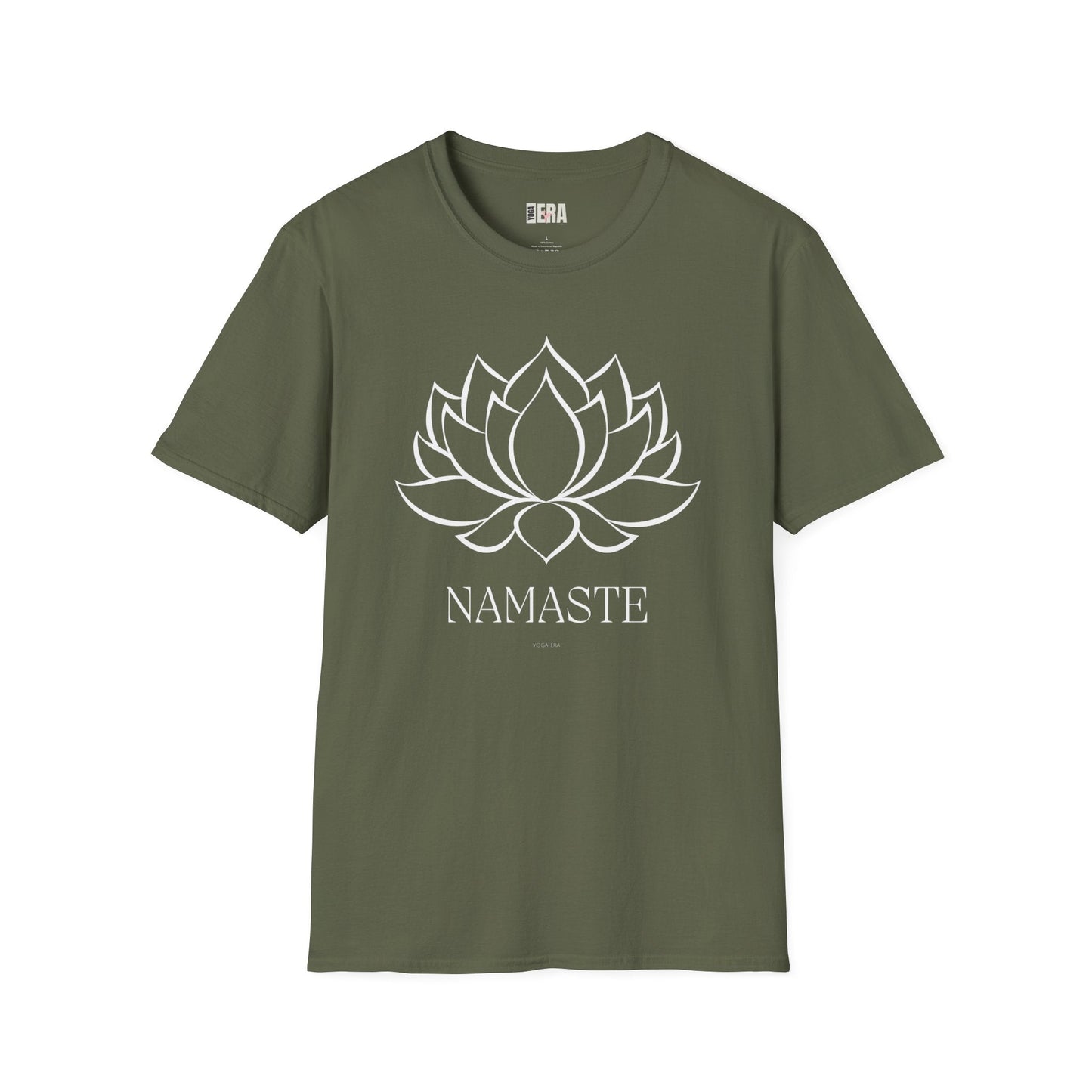 Lotus Flower Namaste Tee T-Shirt Yoga Era