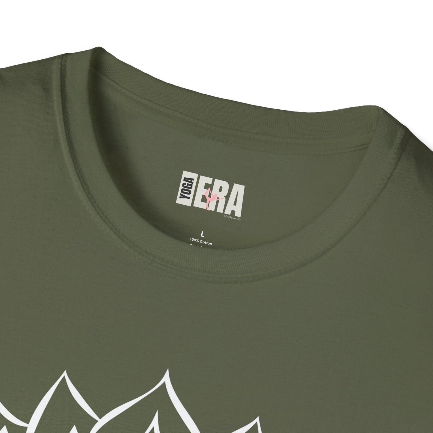 Lotus Flower Namaste Tee T-Shirt Yoga Era