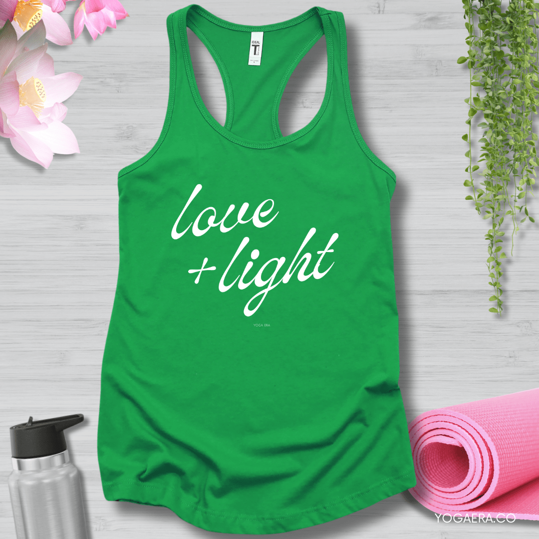 Love & Light Tank XS / Kelly Green Tank Top Yoga Era
