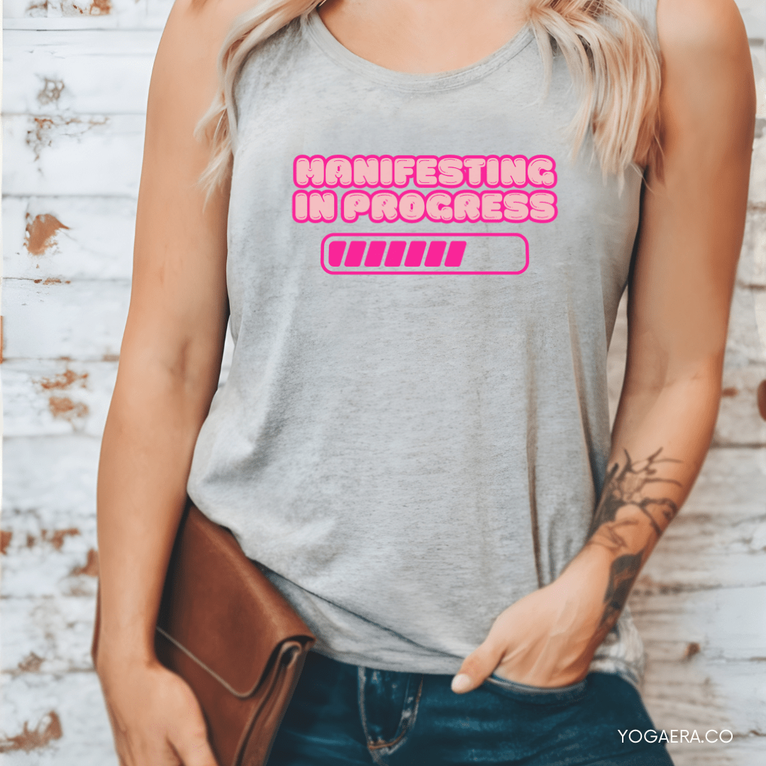 Manifesting in Progress Tank 💫 Tank Top Yoga Era