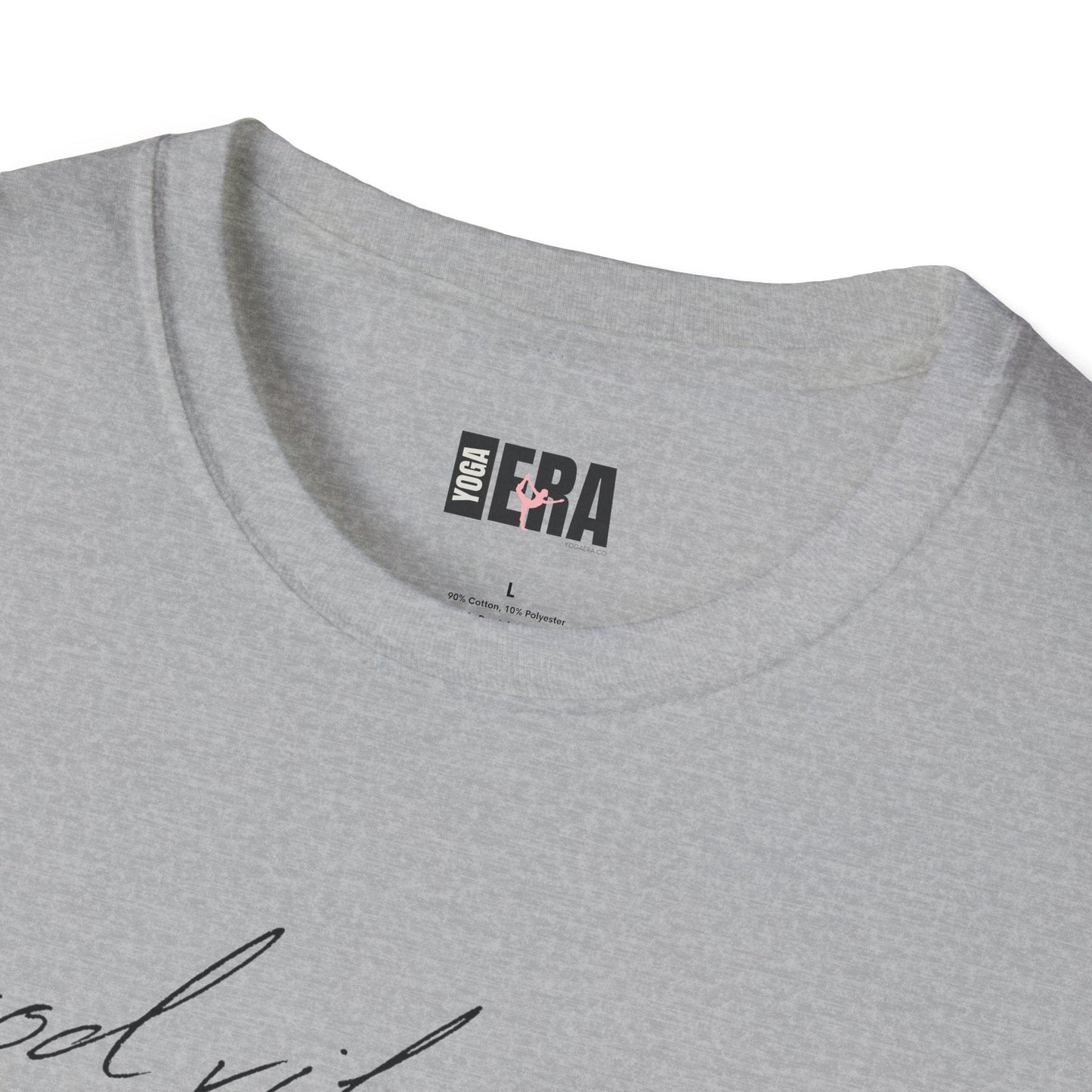 Minimalist Good Vibes Only Tee T-Shirt Yoga Era