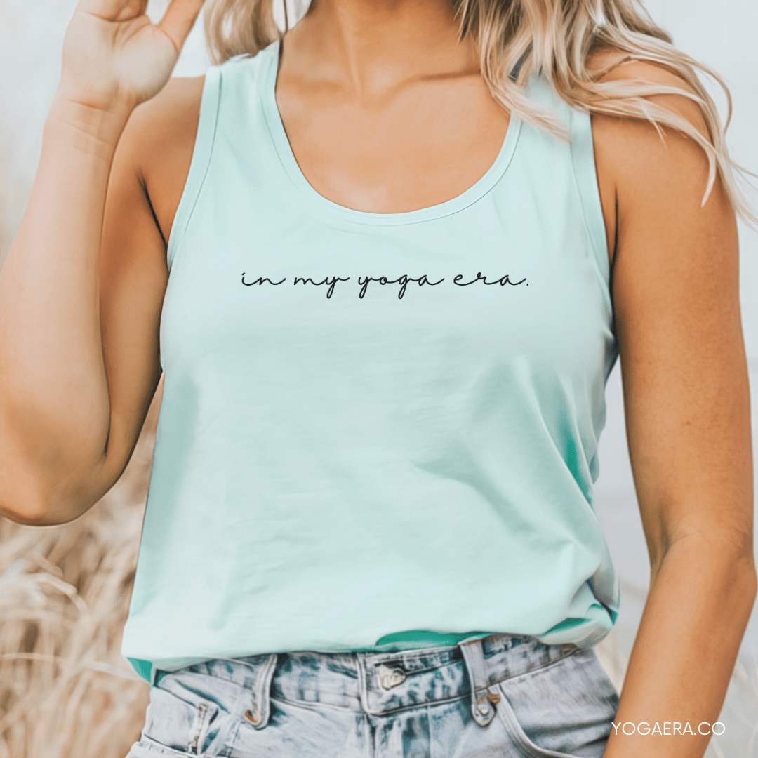Minimalist In My Yoga Era Tank Tank Top Yoga Era