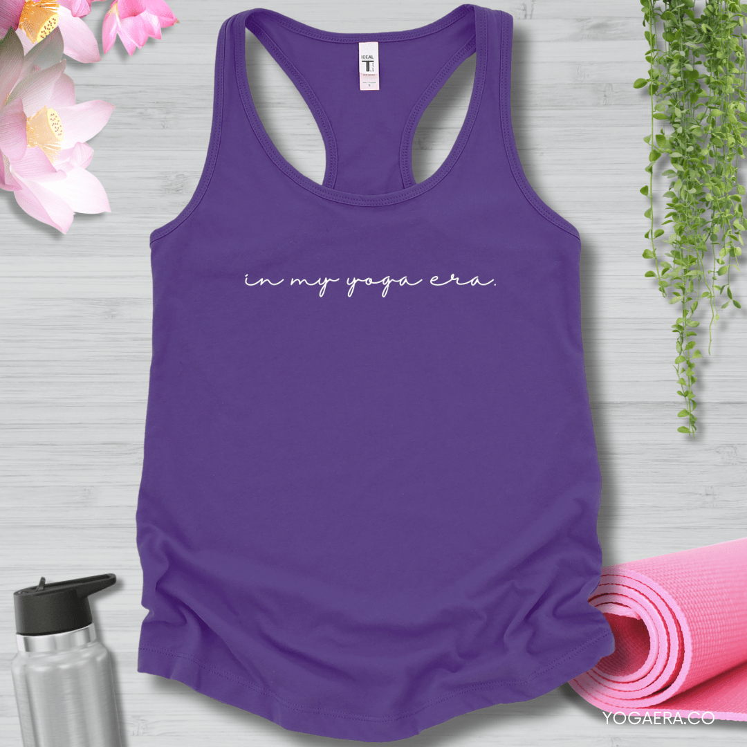 Minimalist In My Yoga Era Tank XS / Purple Rush Tank Top Yoga Era