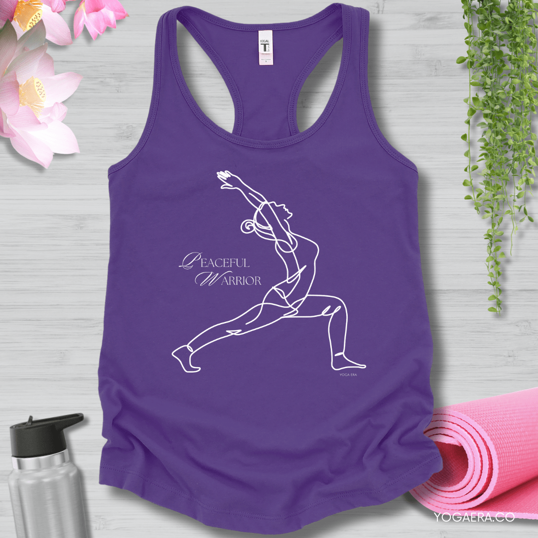 Peaceful Warrior Tank XS / Purple Rush Tank Top Yoga Era