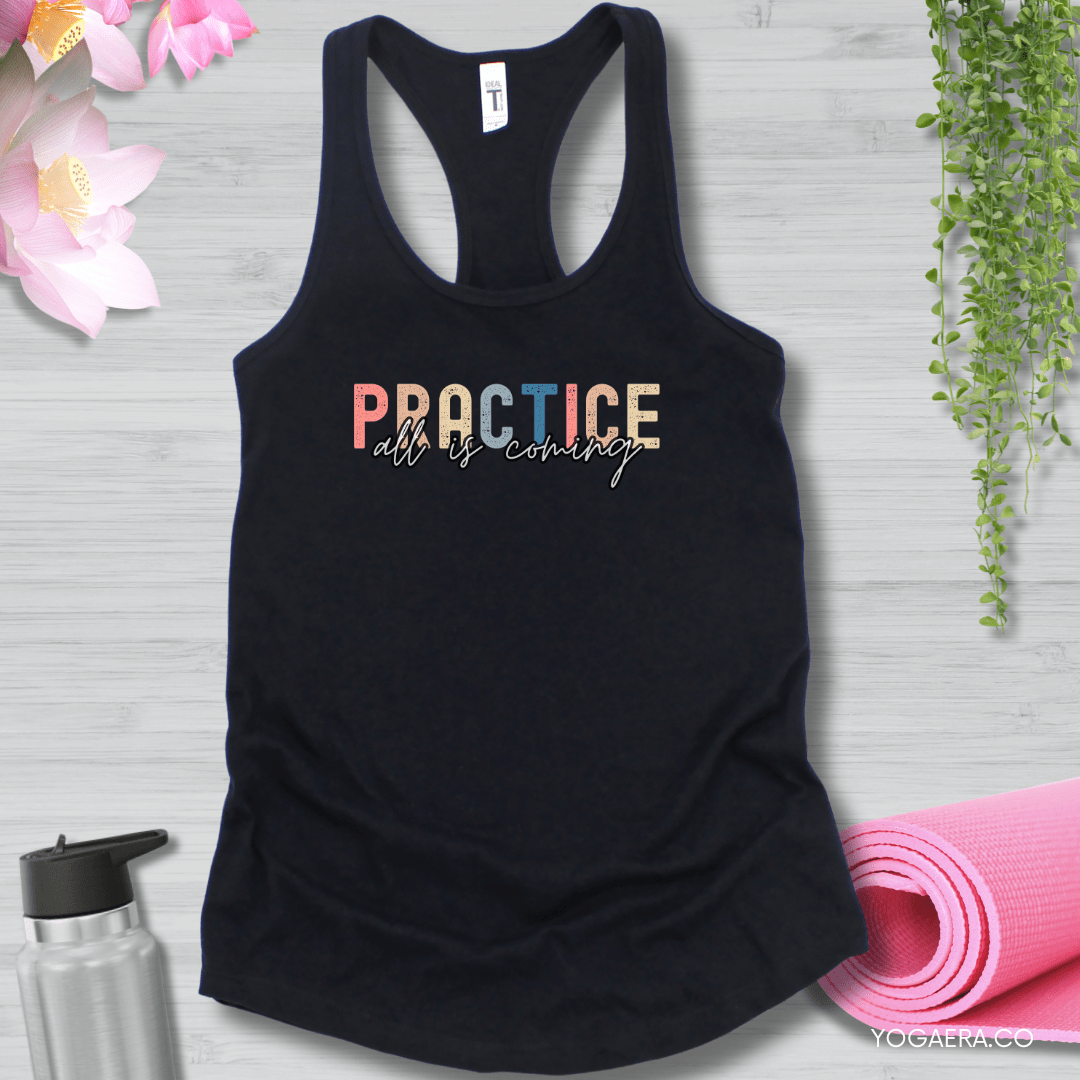 Practice All is Coming Tank XS / Black Tank Top Yoga Era