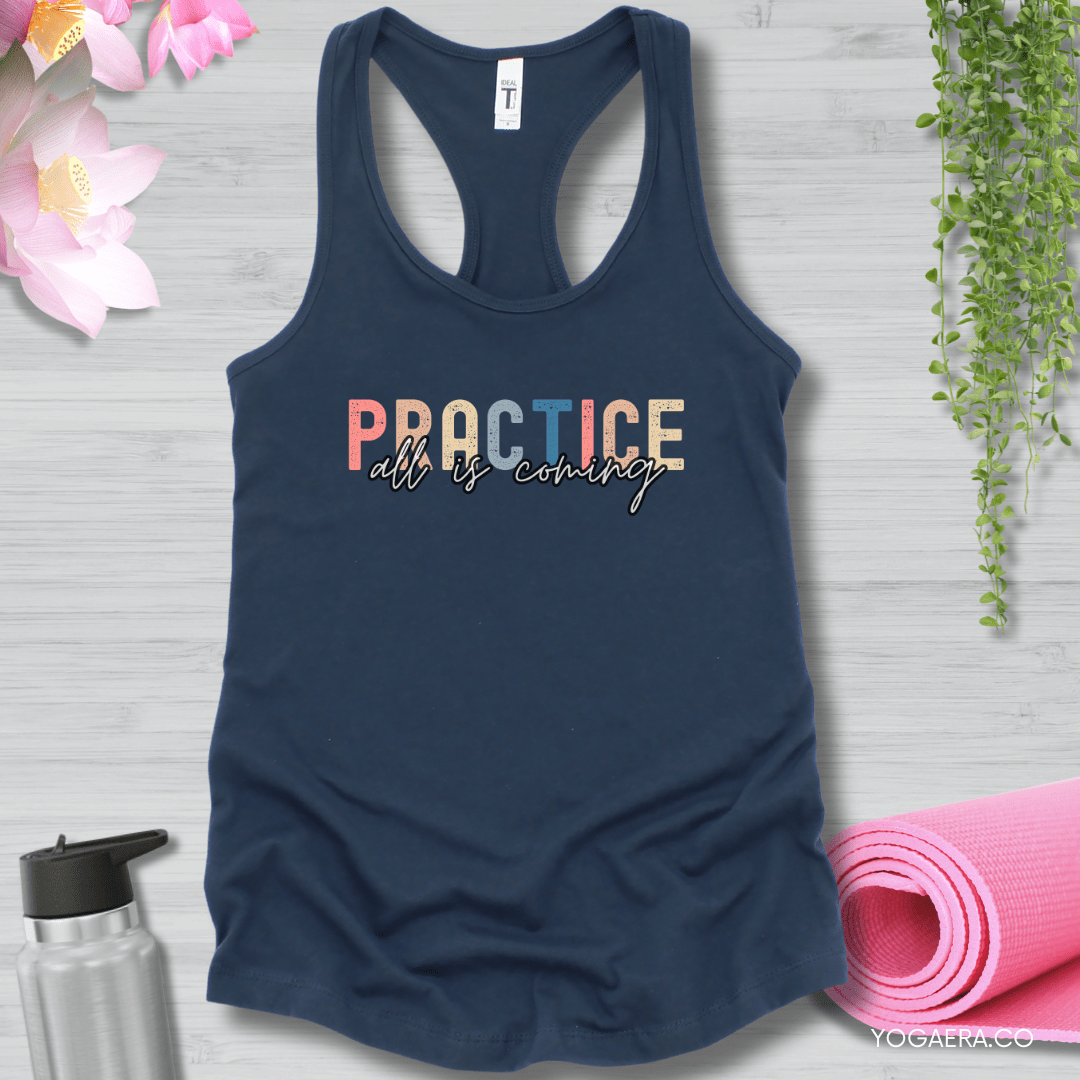 Practice All is Coming Tank XS / Indigo Tank Top Yoga Era