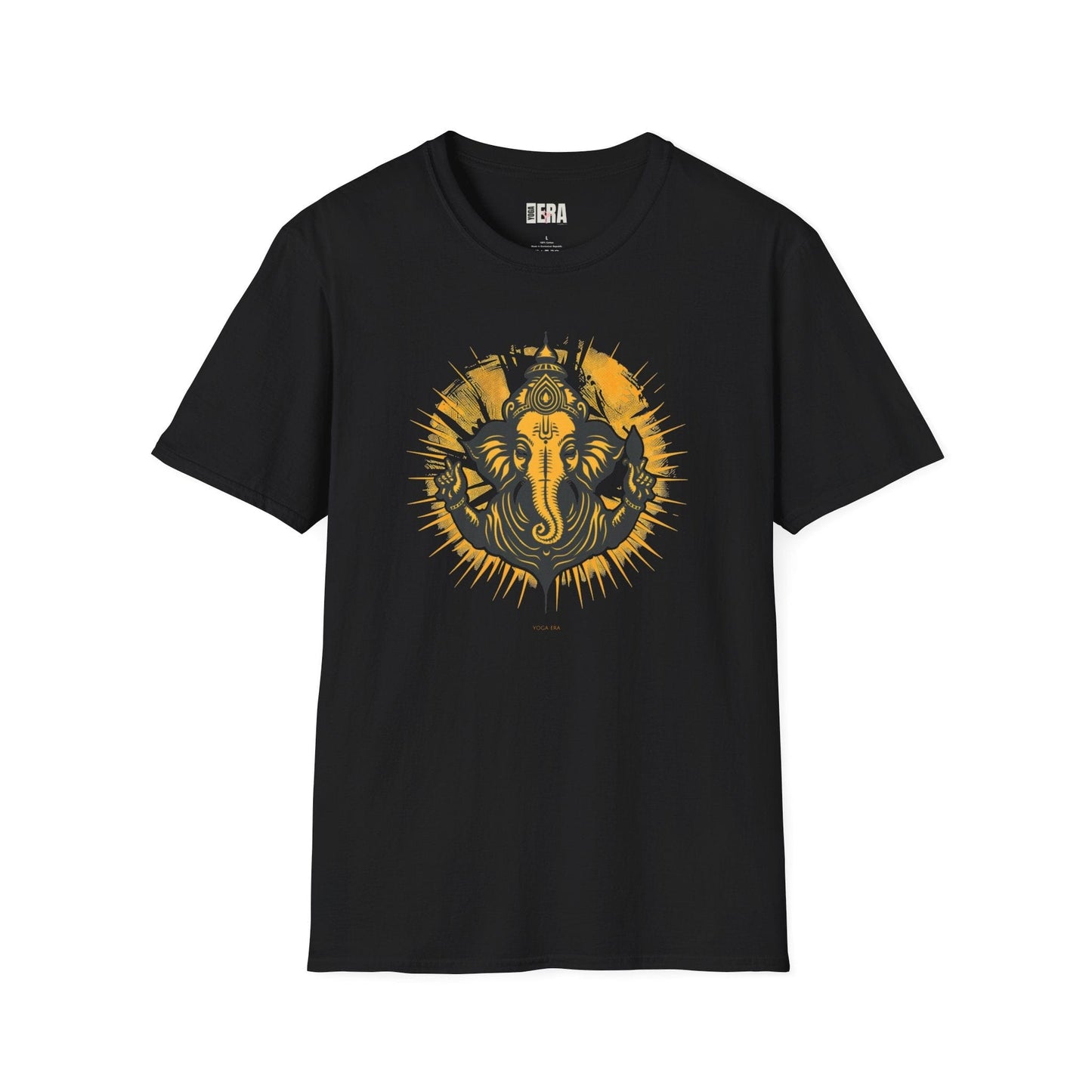 Retro Ganesha Tee • The elephant headed deity, remover of obstacles T-Shirt Yoga Era