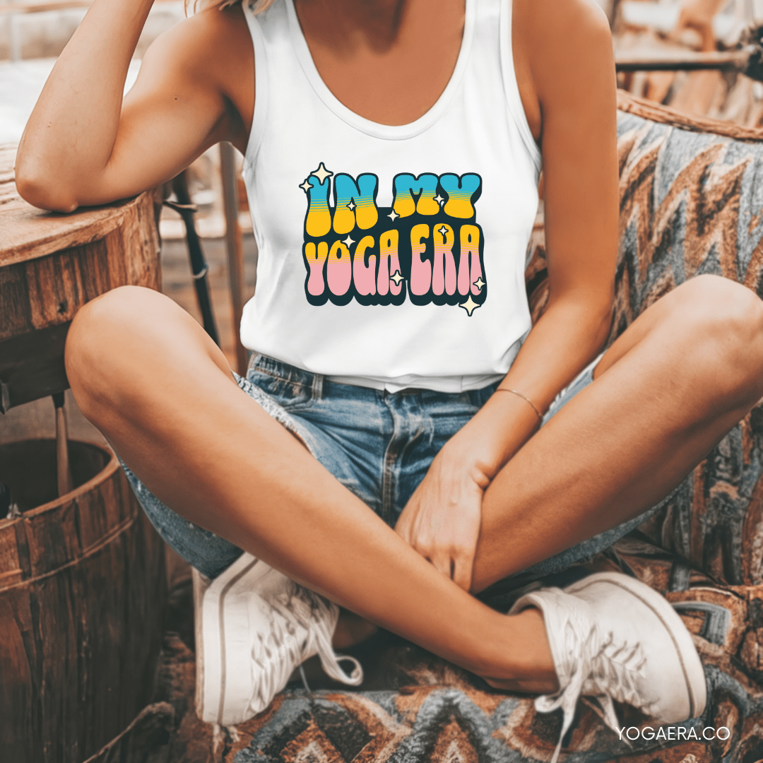 Retro In My Yoga Era Tank Tank Top Yoga Era