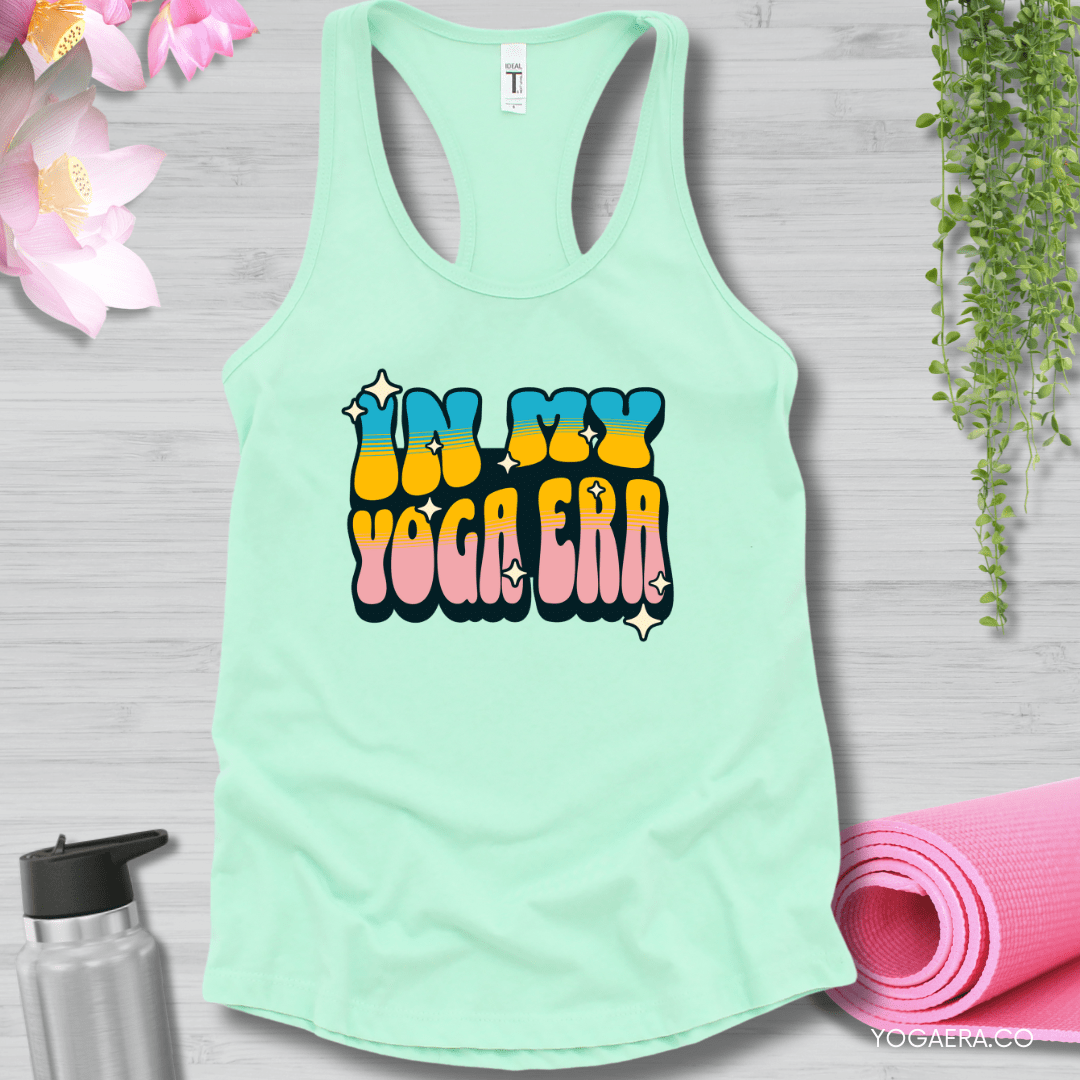 Retro In My Yoga Era Tank XS / Mint Tank Top Yoga Era