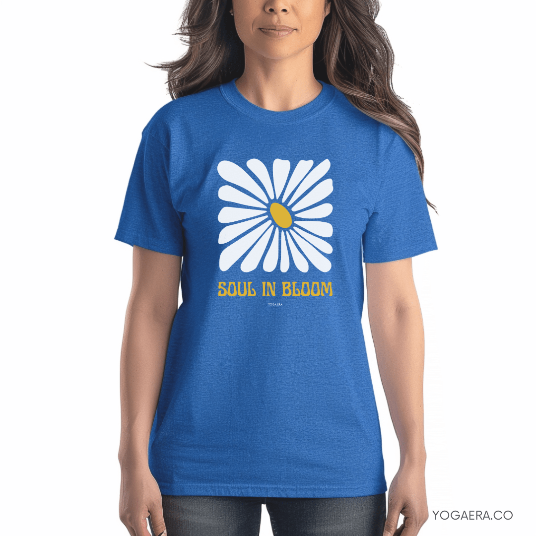 Soul In Bloom Flower Tee T-Shirt Yoga Era