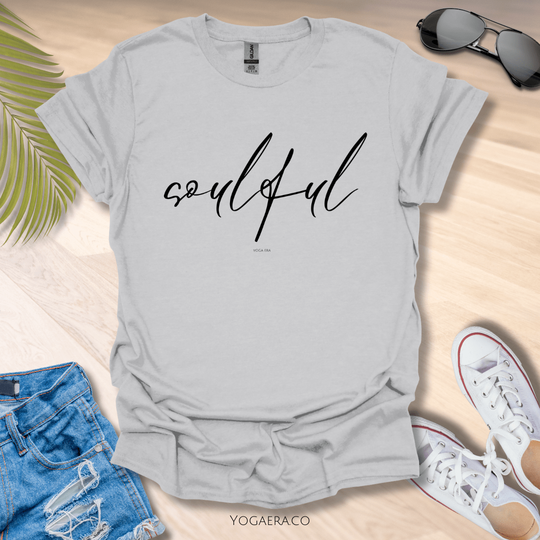 Soulful Tee Ice Grey / L T-Shirt Yoga Era