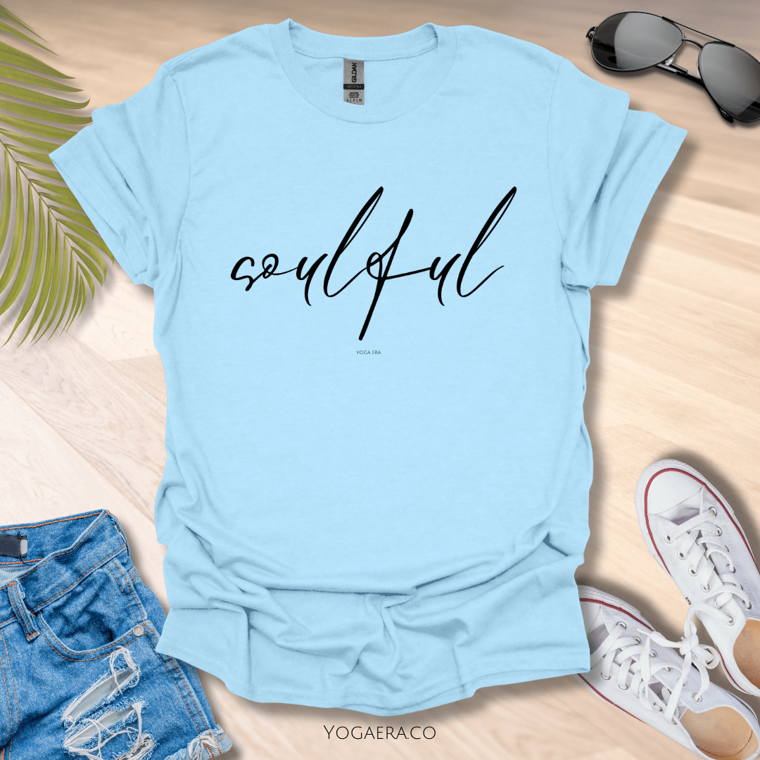 Soulful Tee Light Blue / L T-Shirt Yoga Era