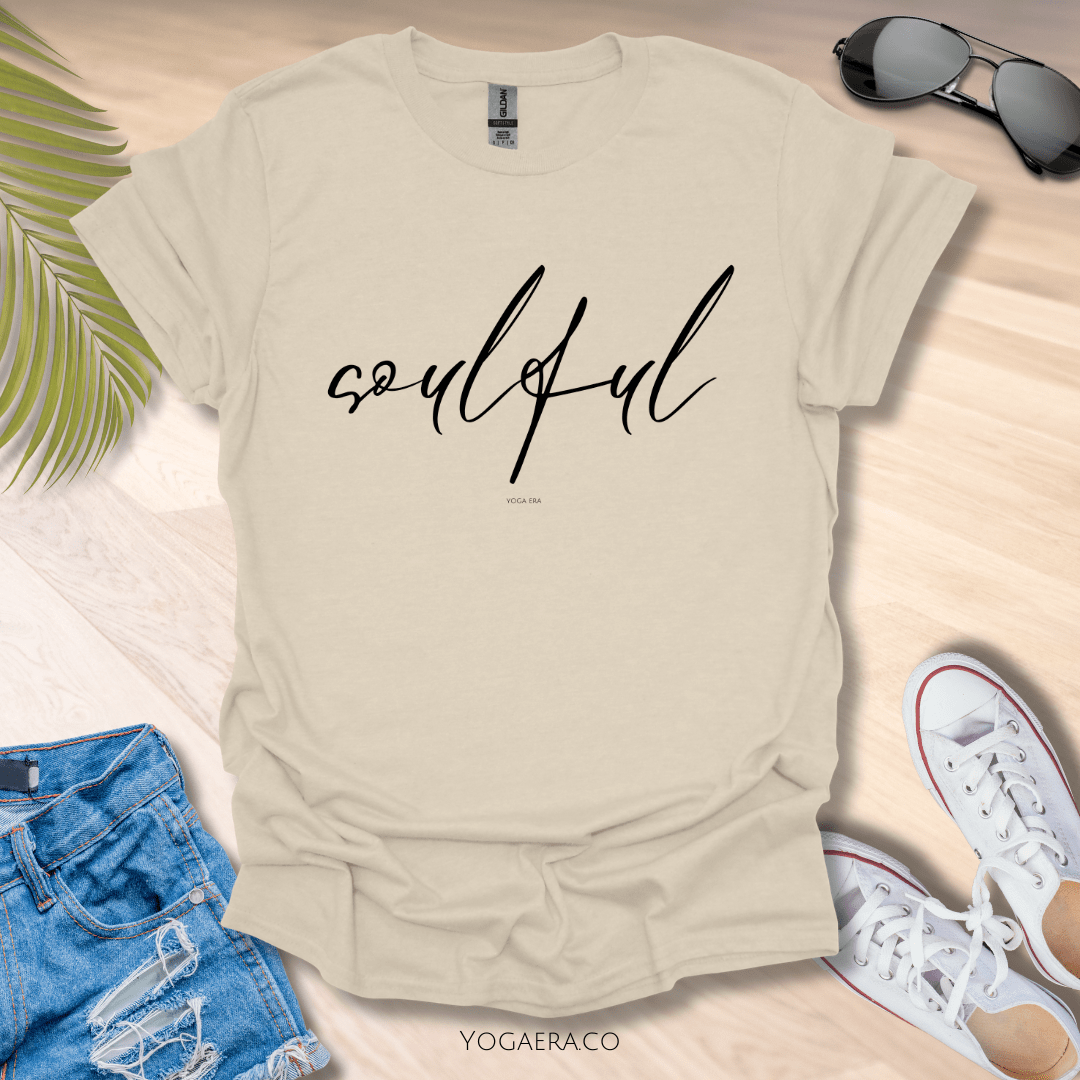 Soulful Tee Natural / L T-Shirt Yoga Era