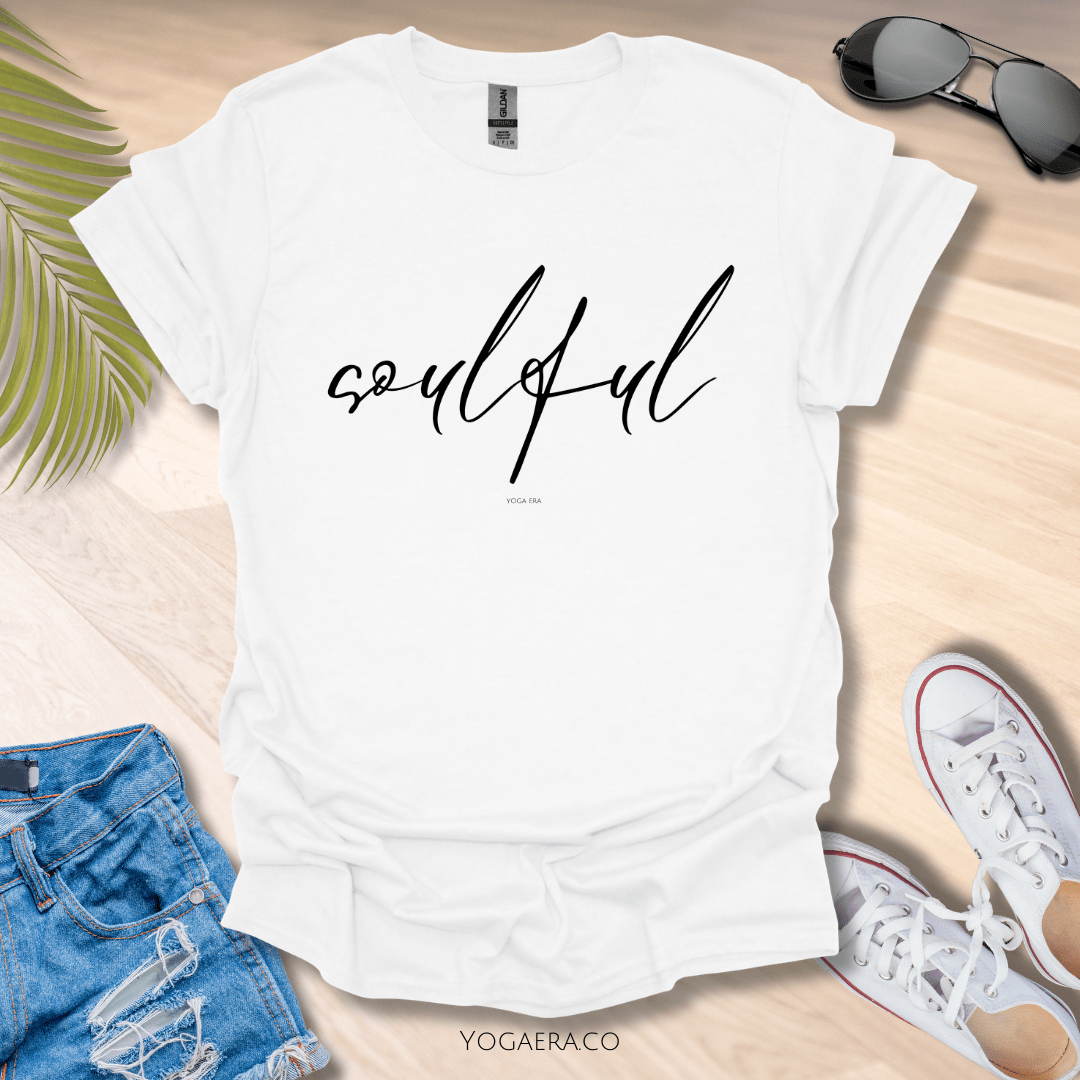 Soulful Tee White / L T-Shirt Yoga Era