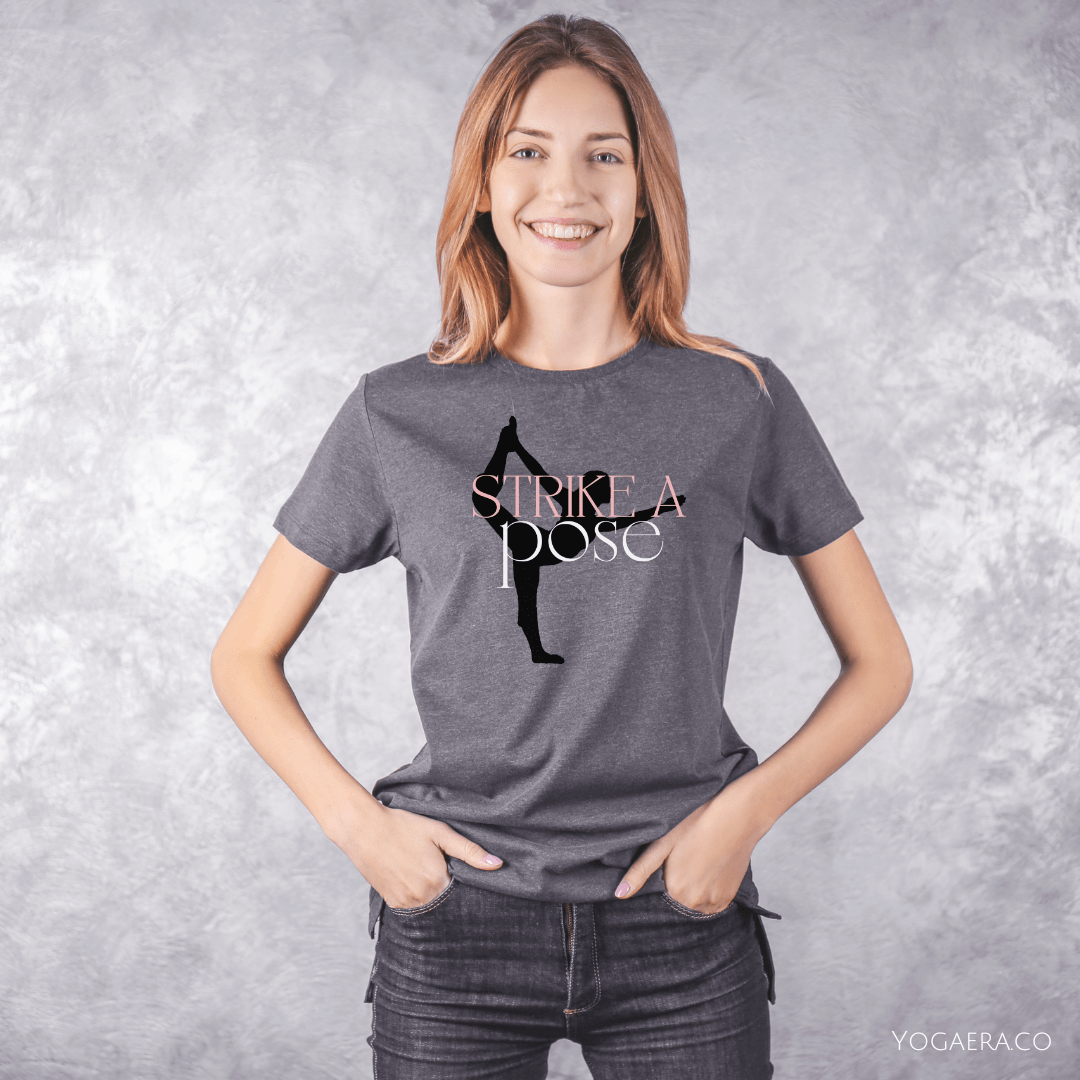 Strike a Pose Yogi Silhouette Tee T-Shirt Yoga Era